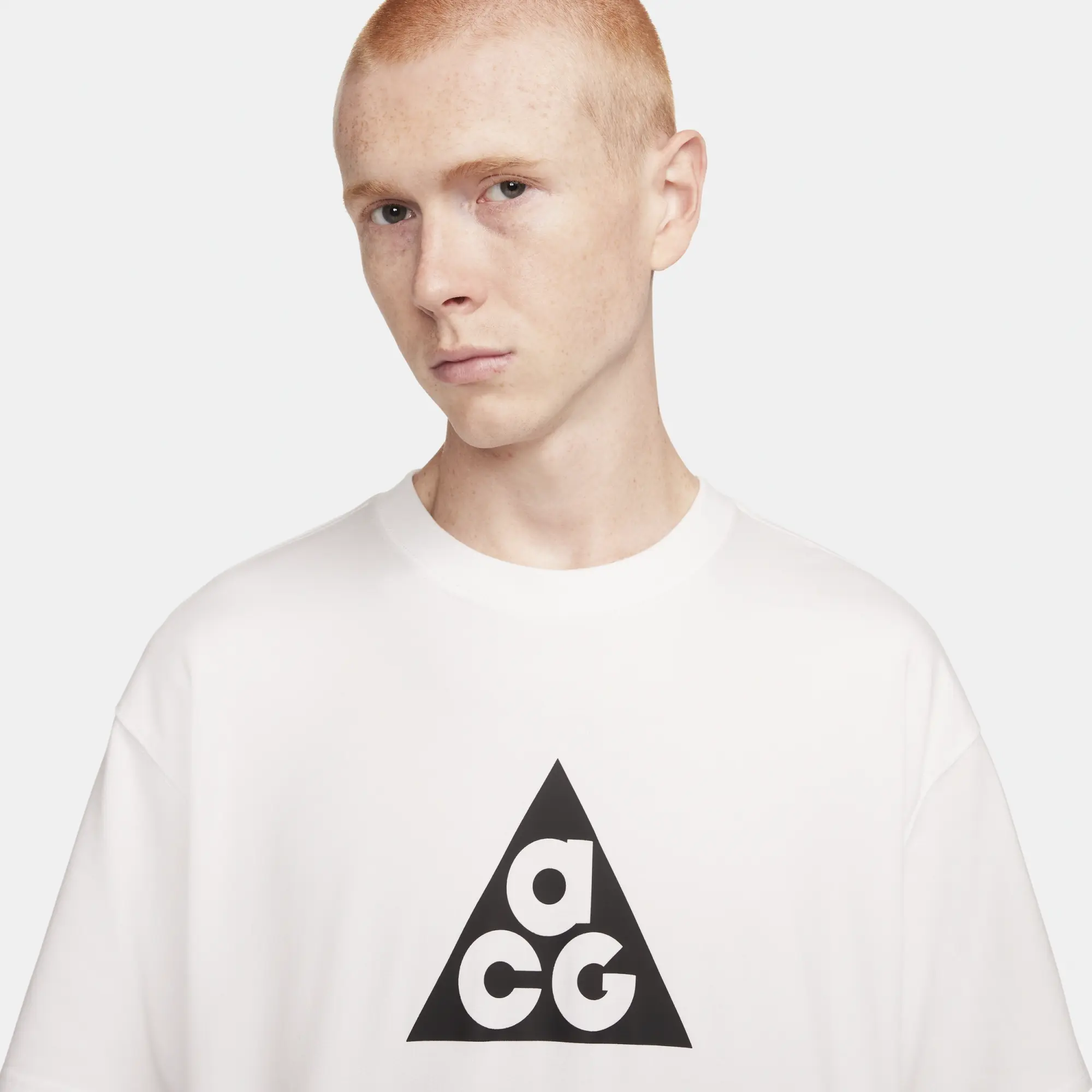 Nike ACG Men's Dri-FIT T-Shirt - White - Polyester/Cotton