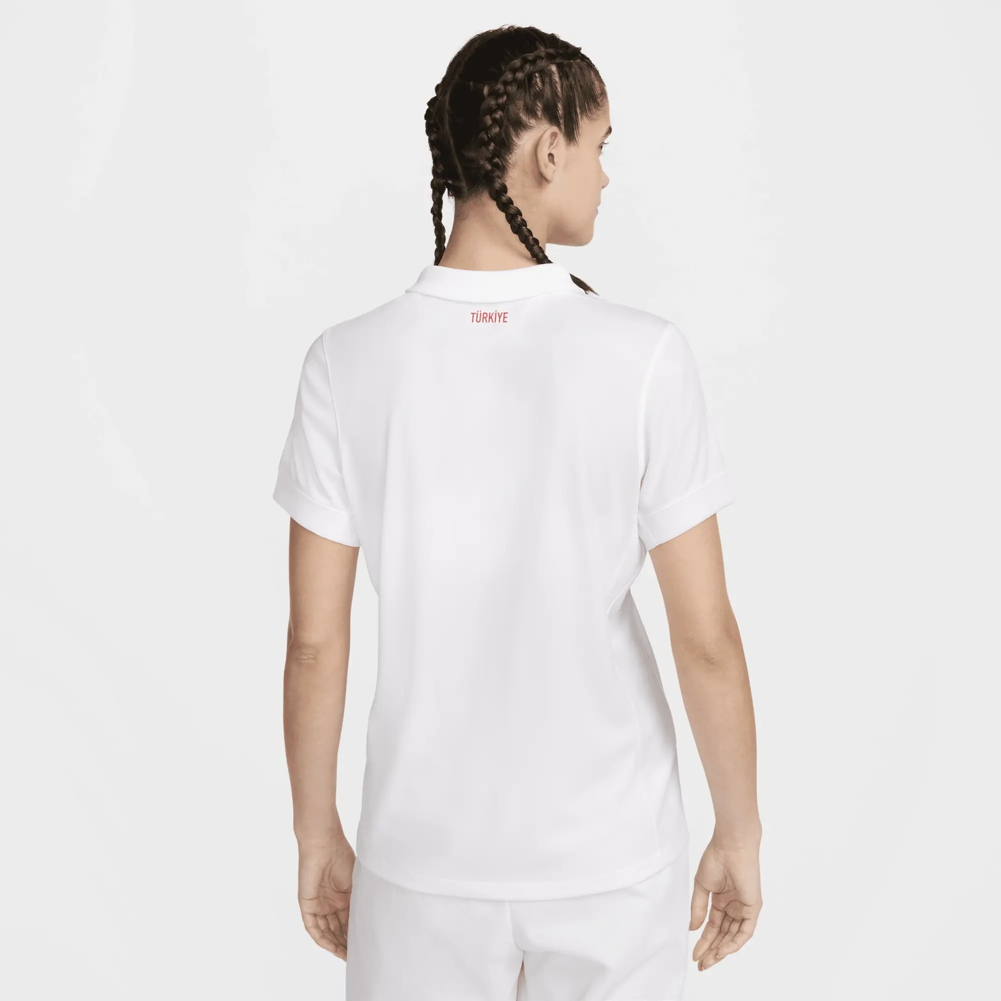Türkiye 2024/25 Stadium Home Women's Nike Dri-FIT Football Replica Shirt - White - Polyester