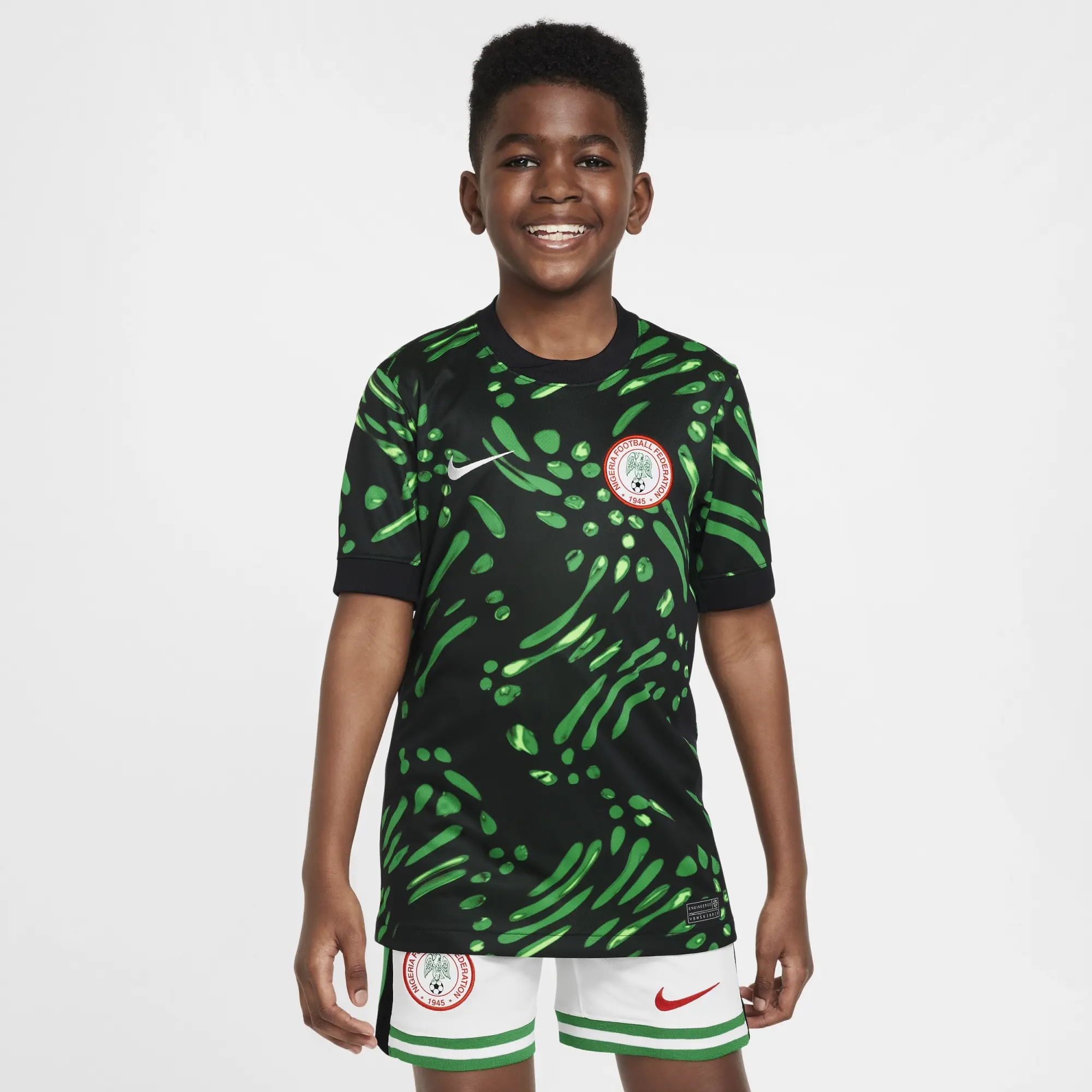 Nike Nigeria Kids SS Away Shirt 2024