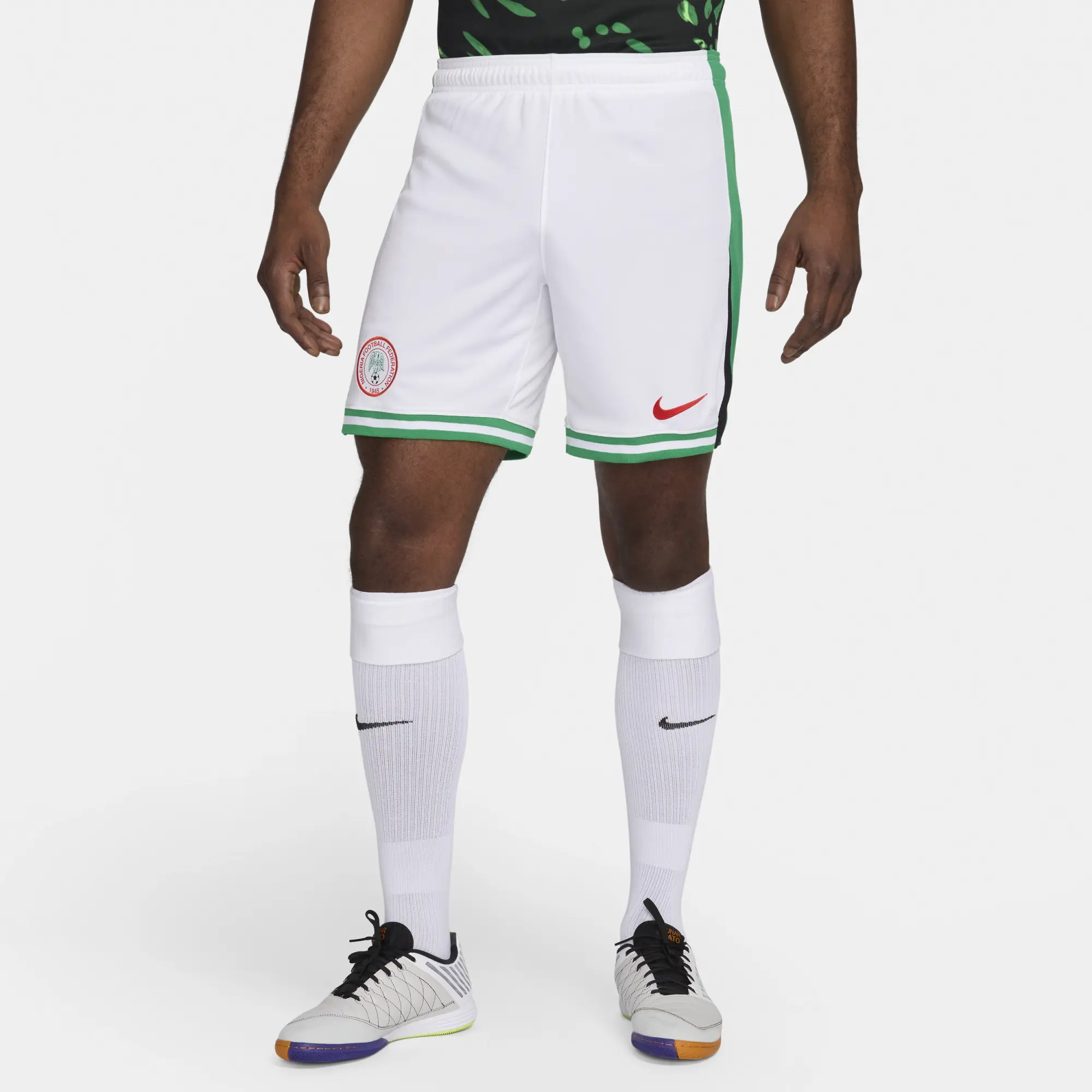 Nike Men's Dri FIT Football Replica Shorts Nigeria 2024 Stad