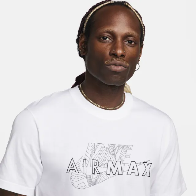 Nike air max white t shirt best sale