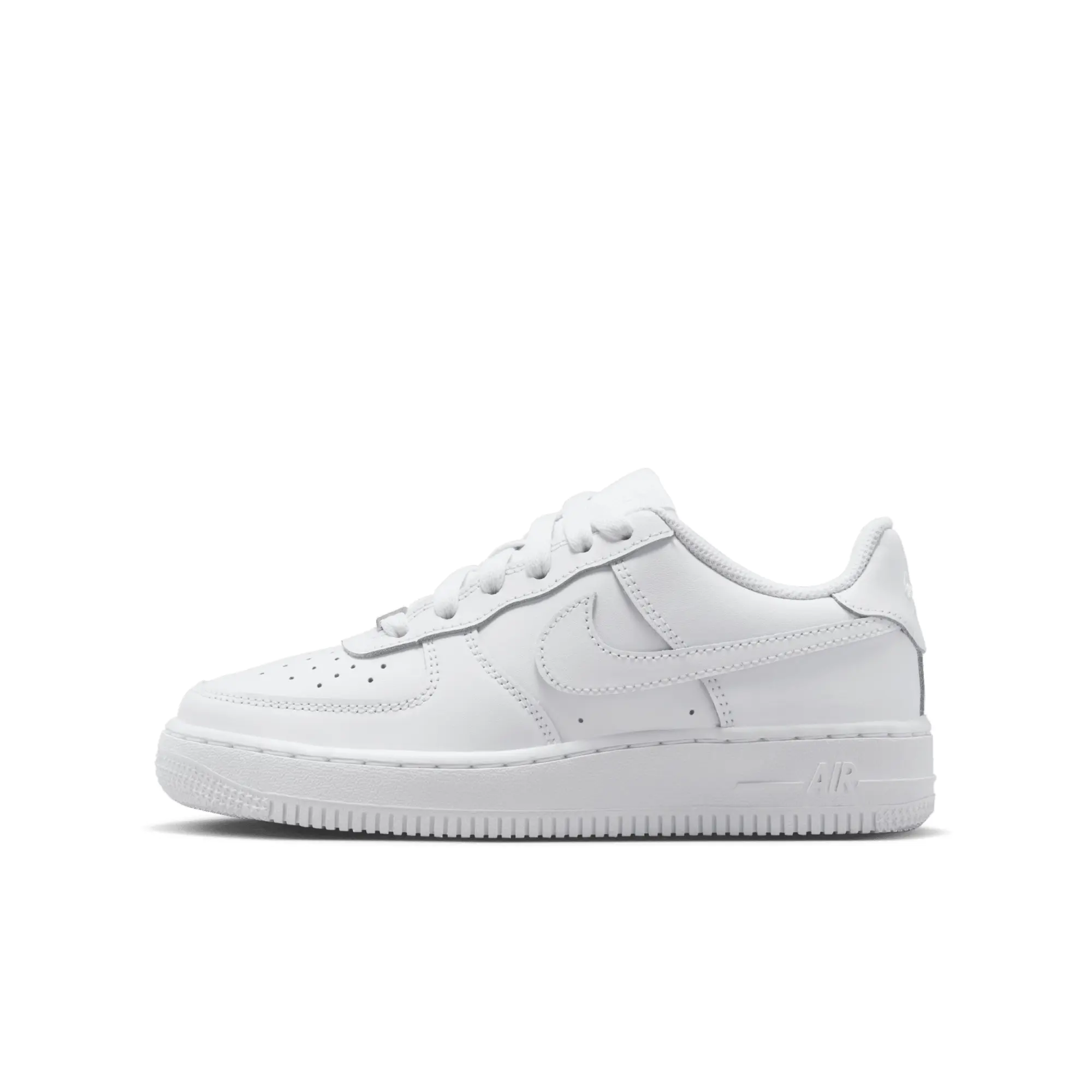 Nike Junior Air Force 1 Low Trainer - White - Size 5.5 - White