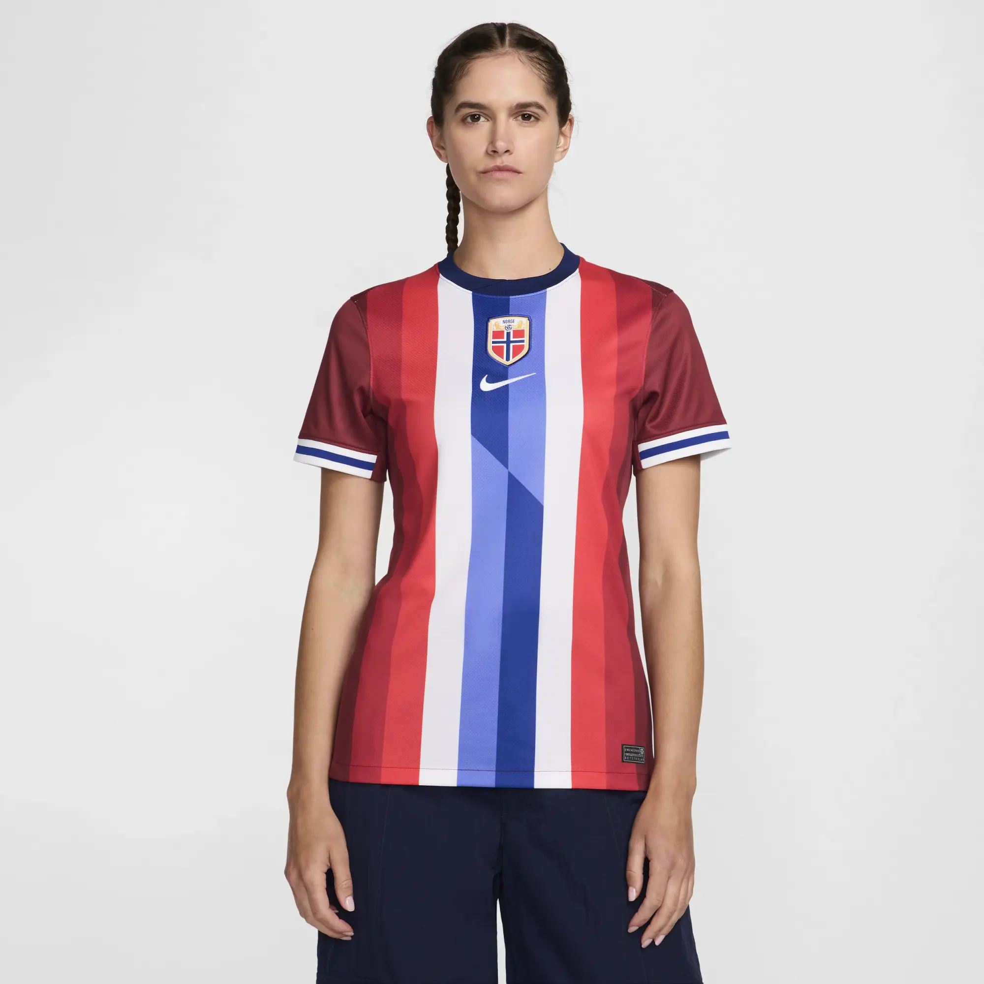 Nike Norway Home Shirt 2024 Women - ['Red']