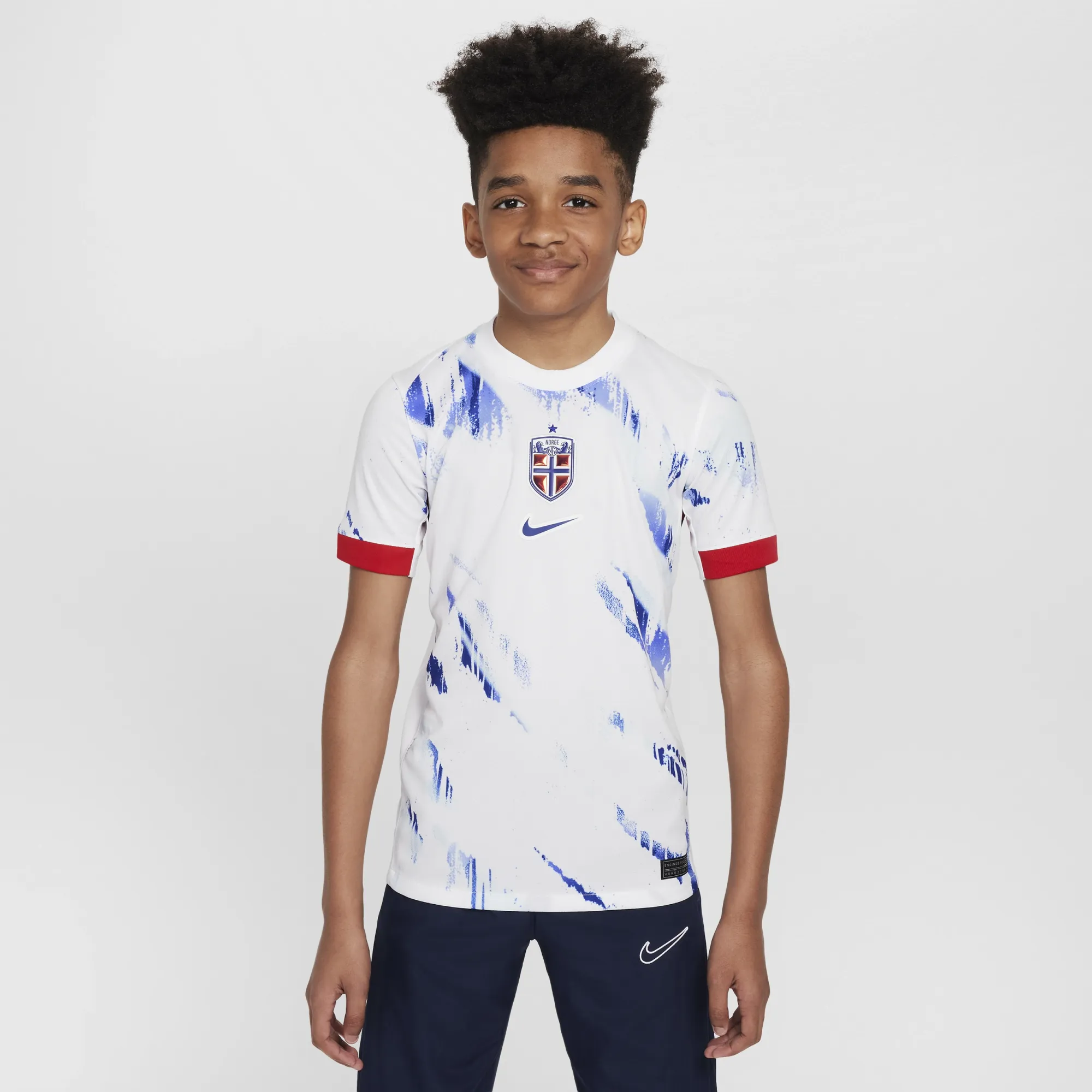 Nike Norway Kids SS Away Shirt 2024
