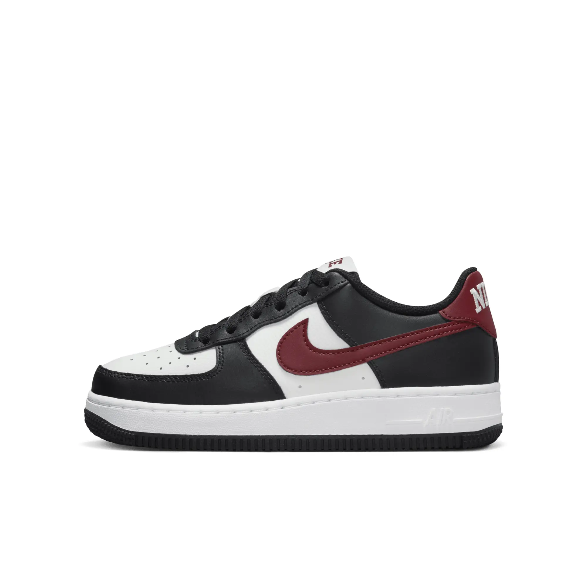 Nike Junior Air Force 1 Low Trainer Black Size 3 Black FZ4351 001 FOOTY.COM