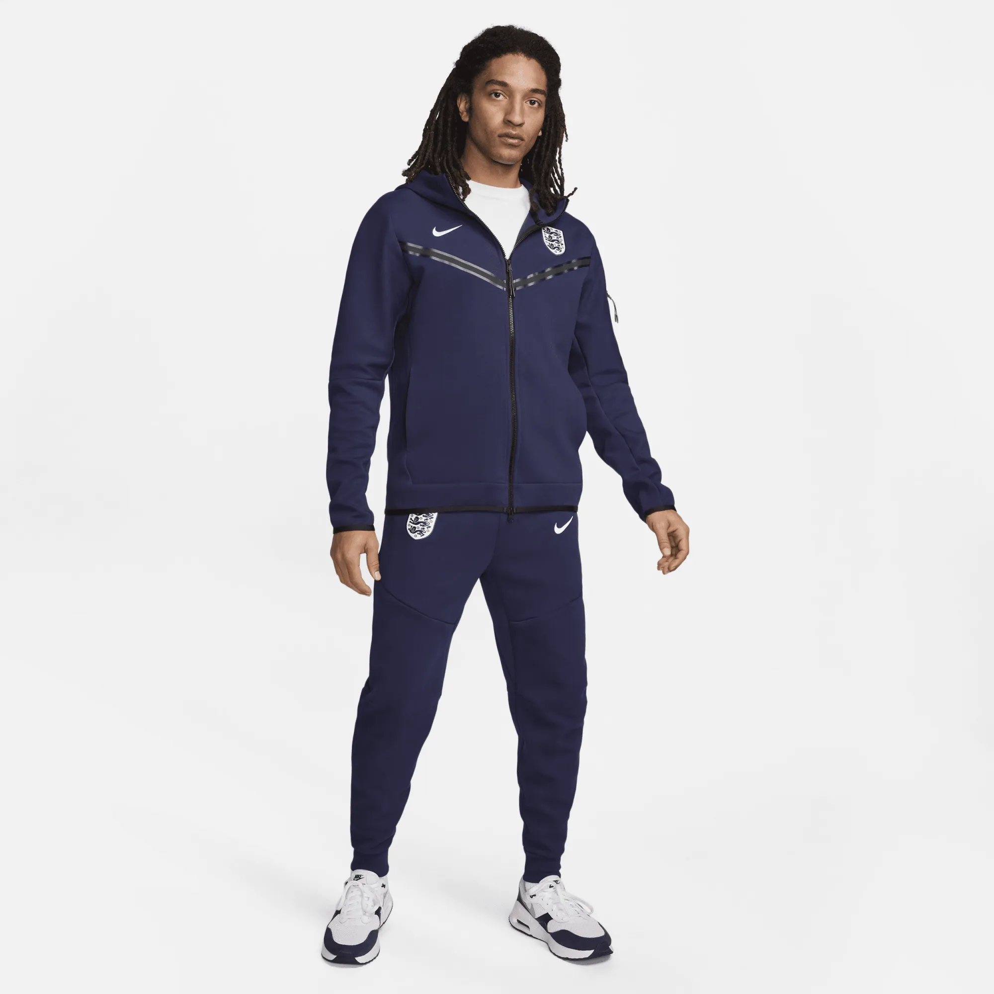Nike England Tech Fleece Windrunner 2024 Adults - Blue | FZ5828