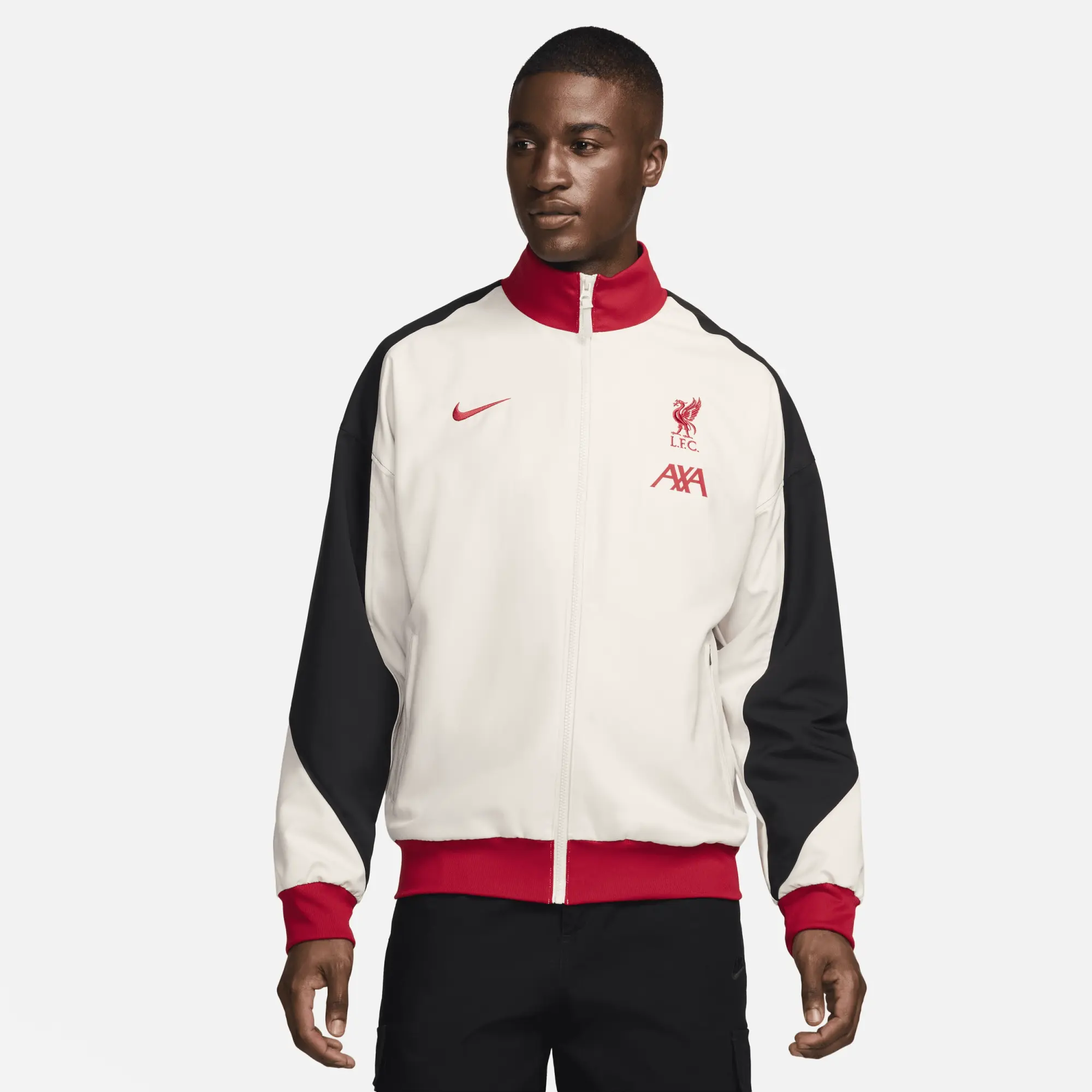 Nike Liverpool FC Anthem Jacket - Light Orewood Brown - Mens