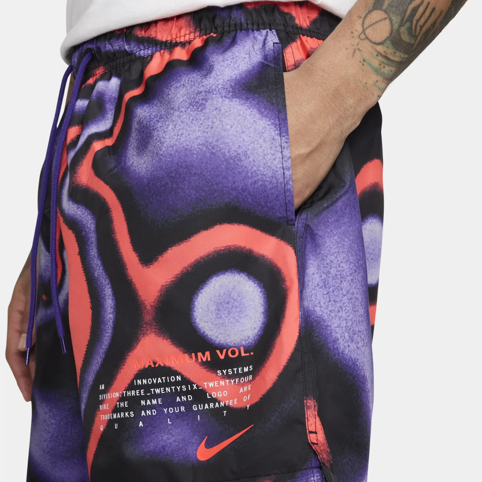 Nike Club Flow Festival Short - Multi - Size 2XL - Multi