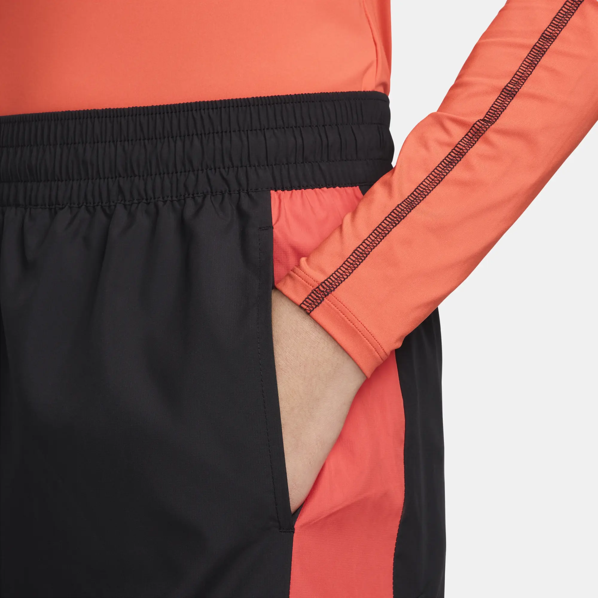 Nike Womens Woven Oversize High-Waisted Pant - Black - Size XS - Black