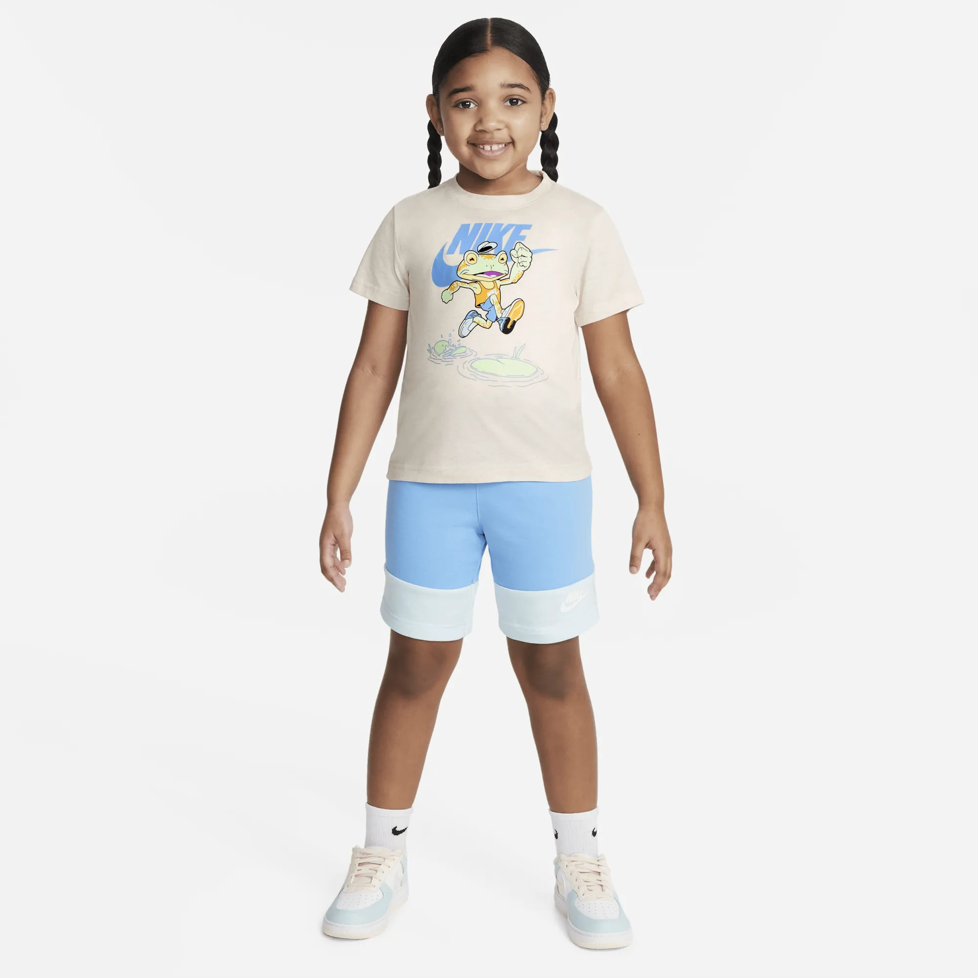 Nike KSA Younger Kids' Shorts Set - Blue