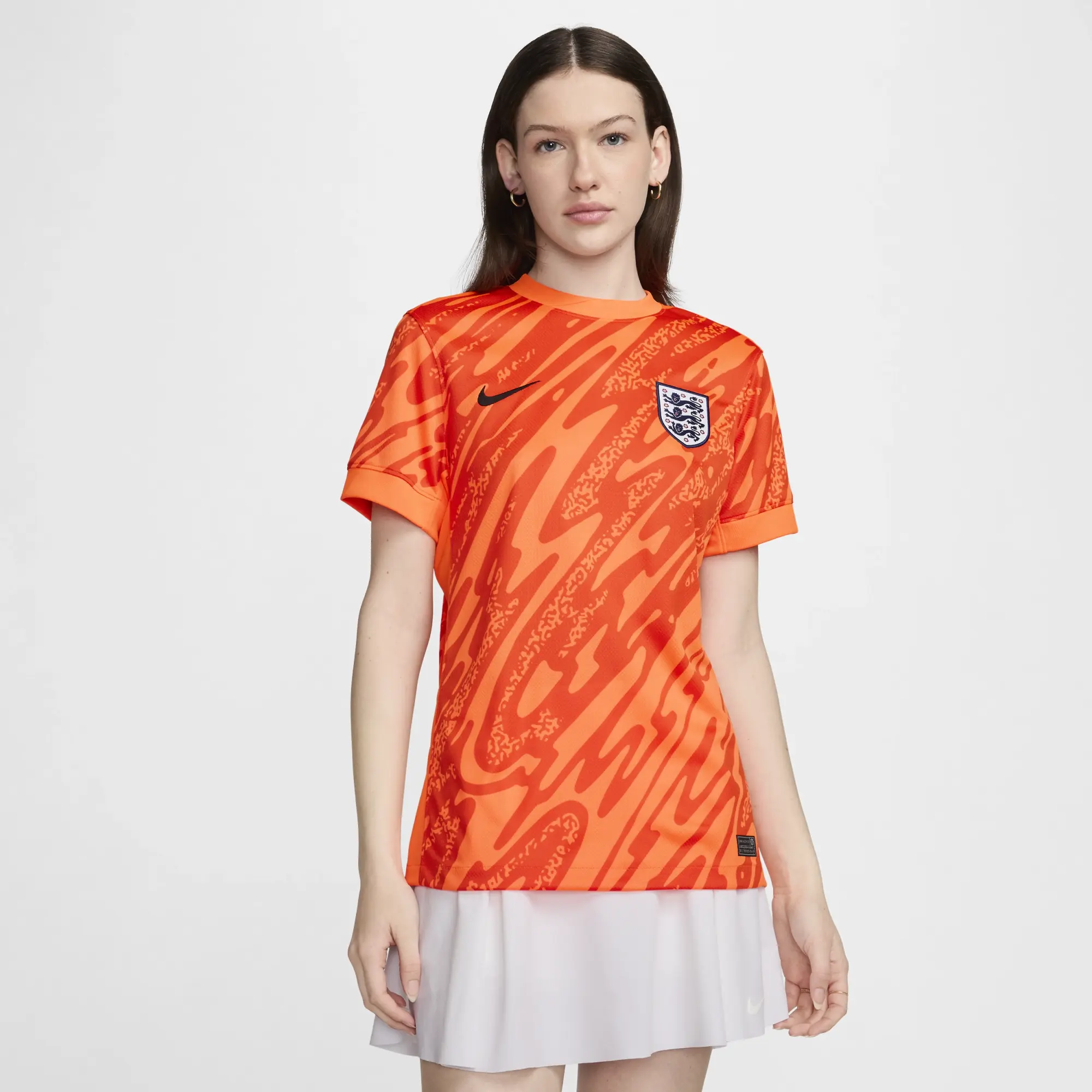 England Nike Goalkeeper Stadium Shirt 2024 0 Star - Womens