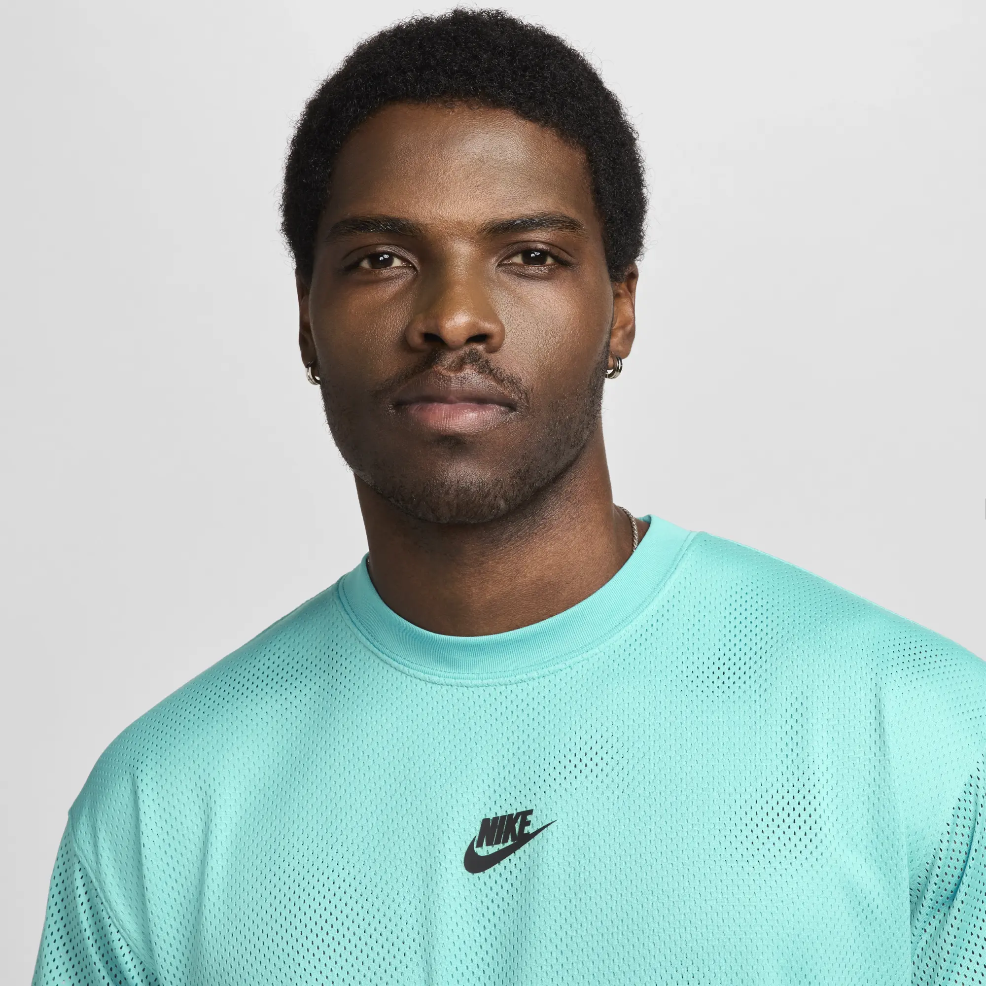 Nike MESH TEE DUSTY - Khaki - Mens