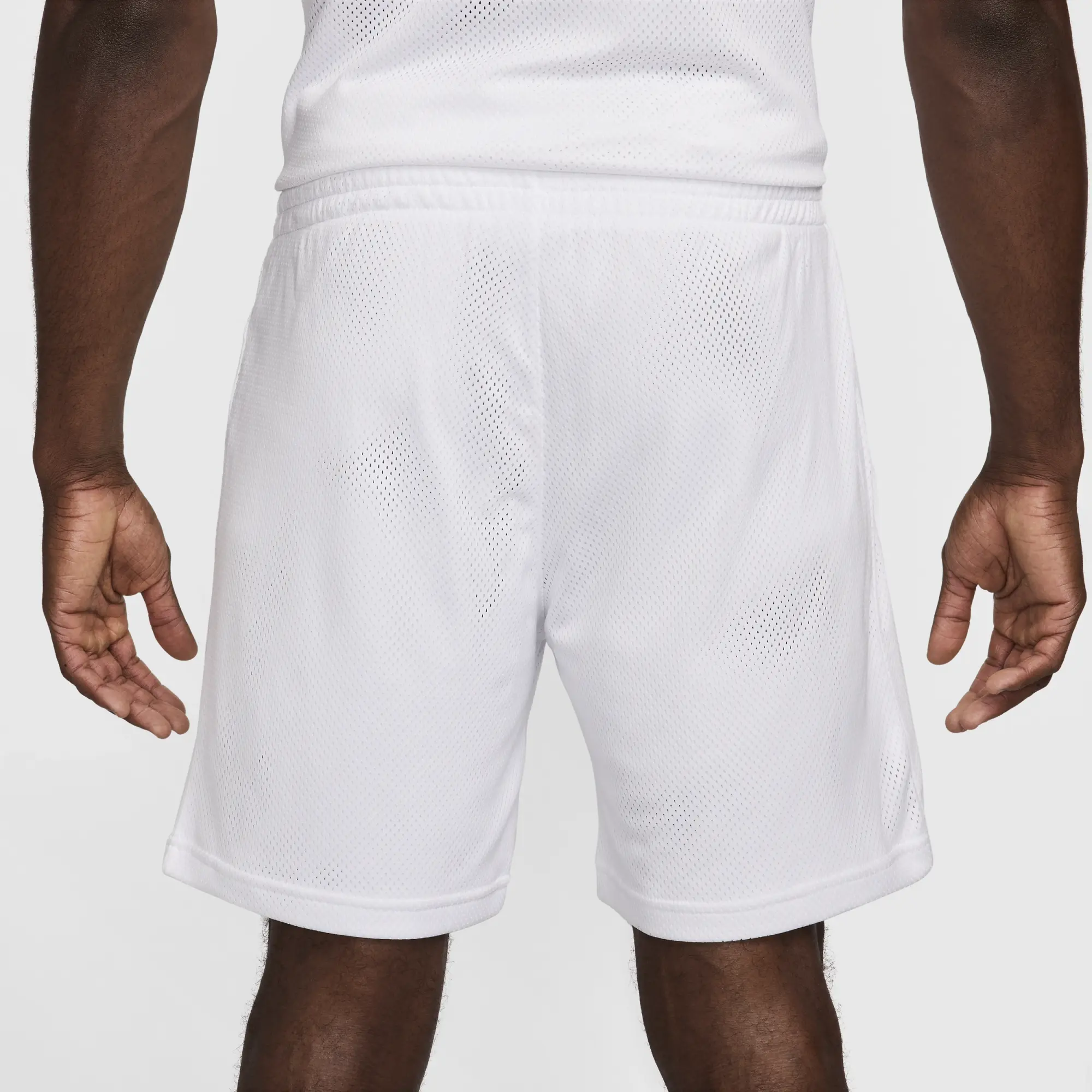 Nike Sportswear Men's Dri-FIT Mesh Shorts - White