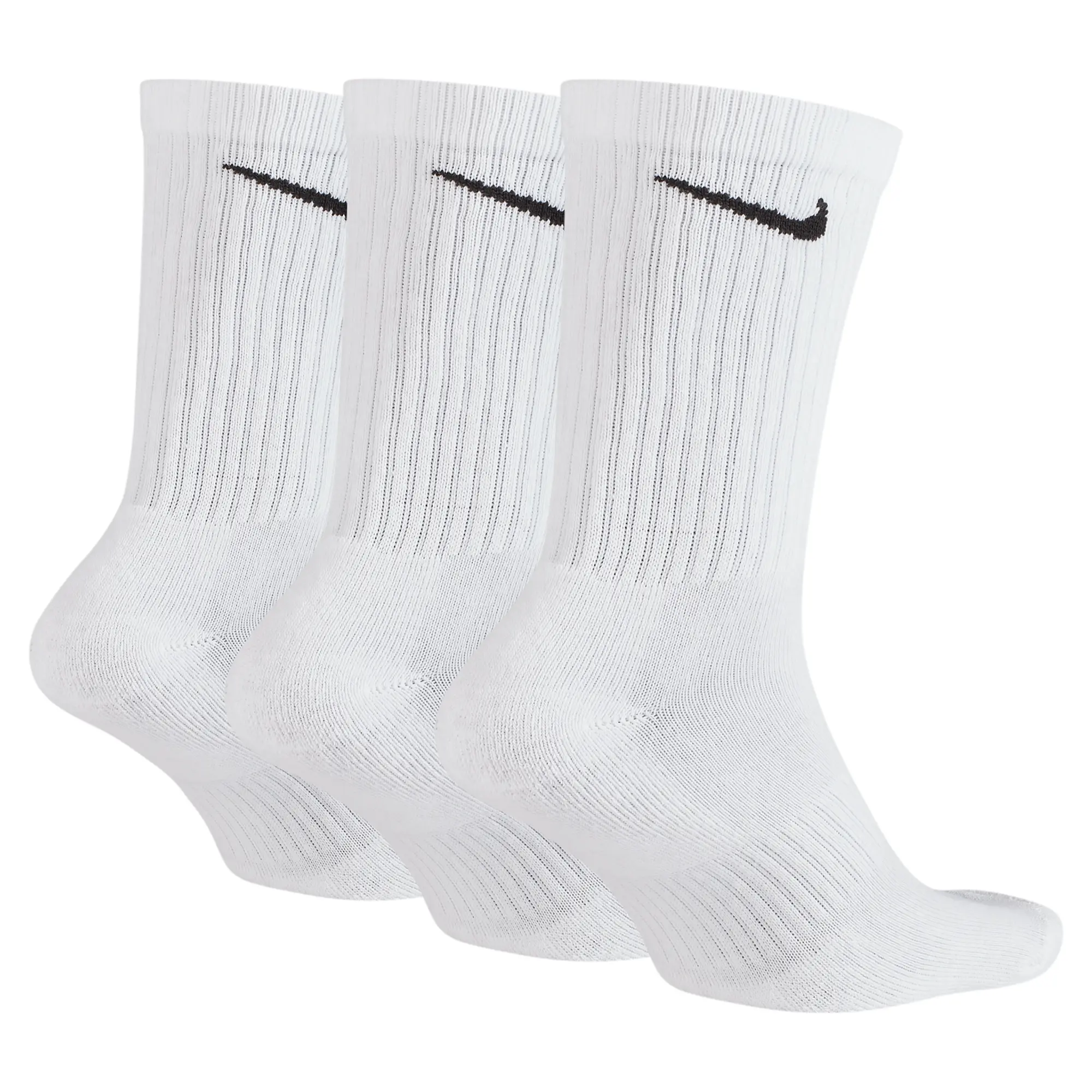 Nike white & black crew socks 3 pack