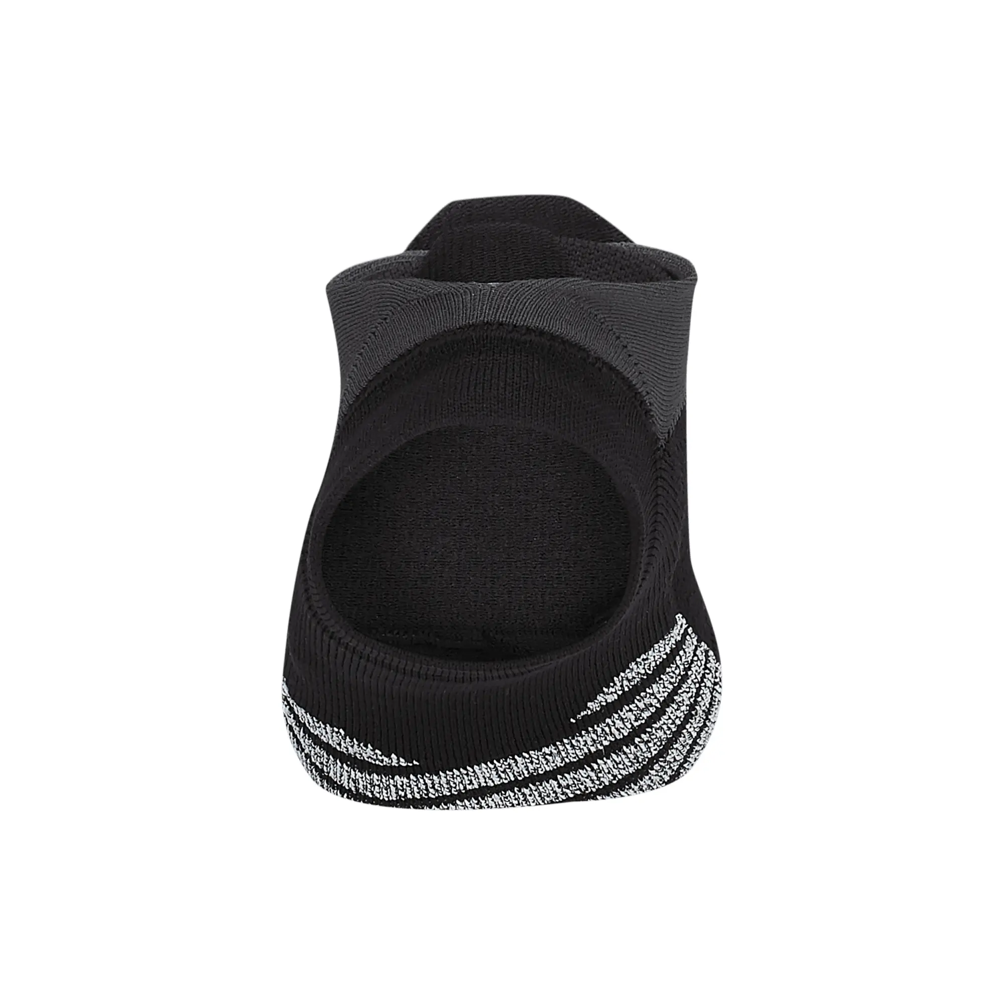 NikeGrip Dri-FIT Studio Women's Toeless Footie Socks - Black