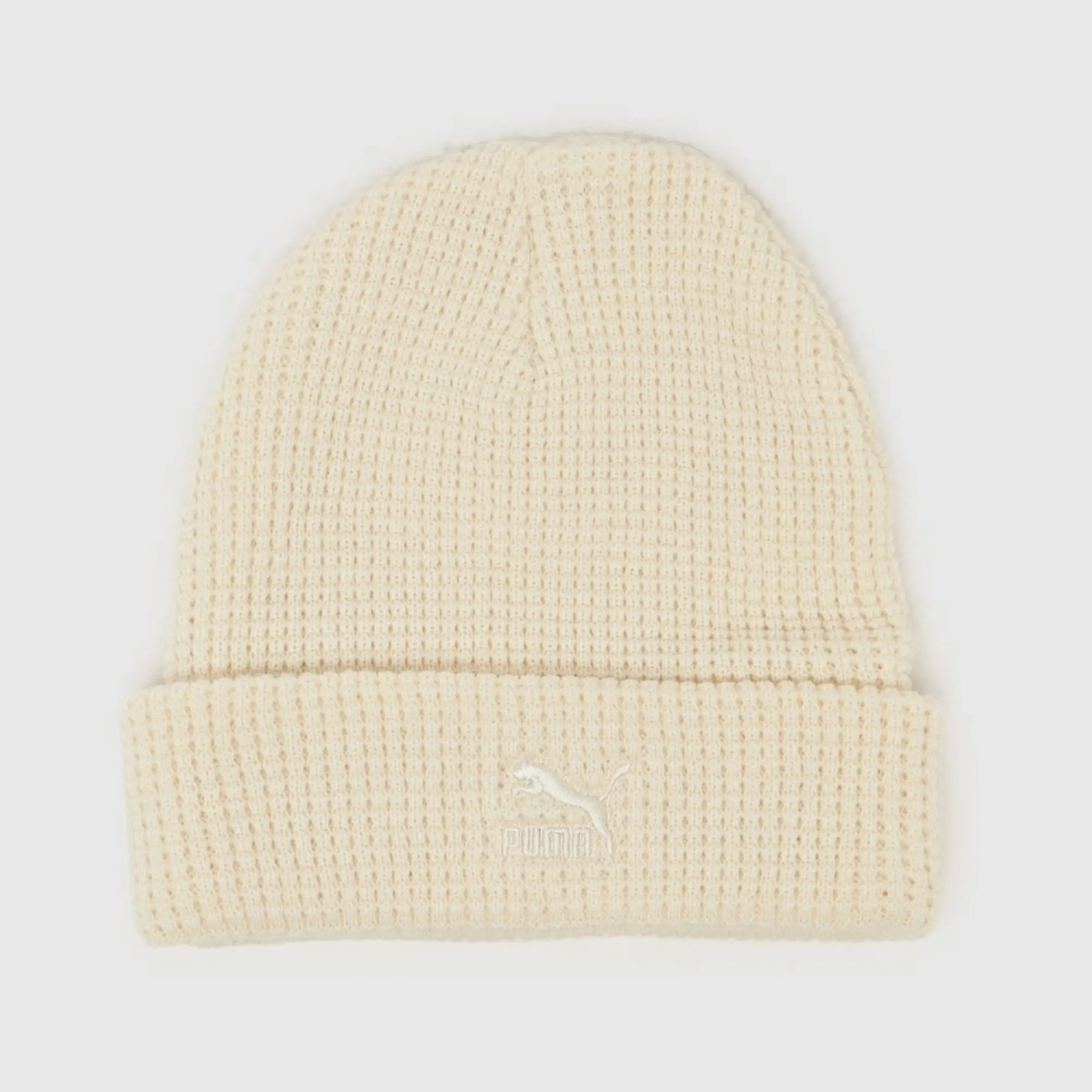 PUMA white archive beanie