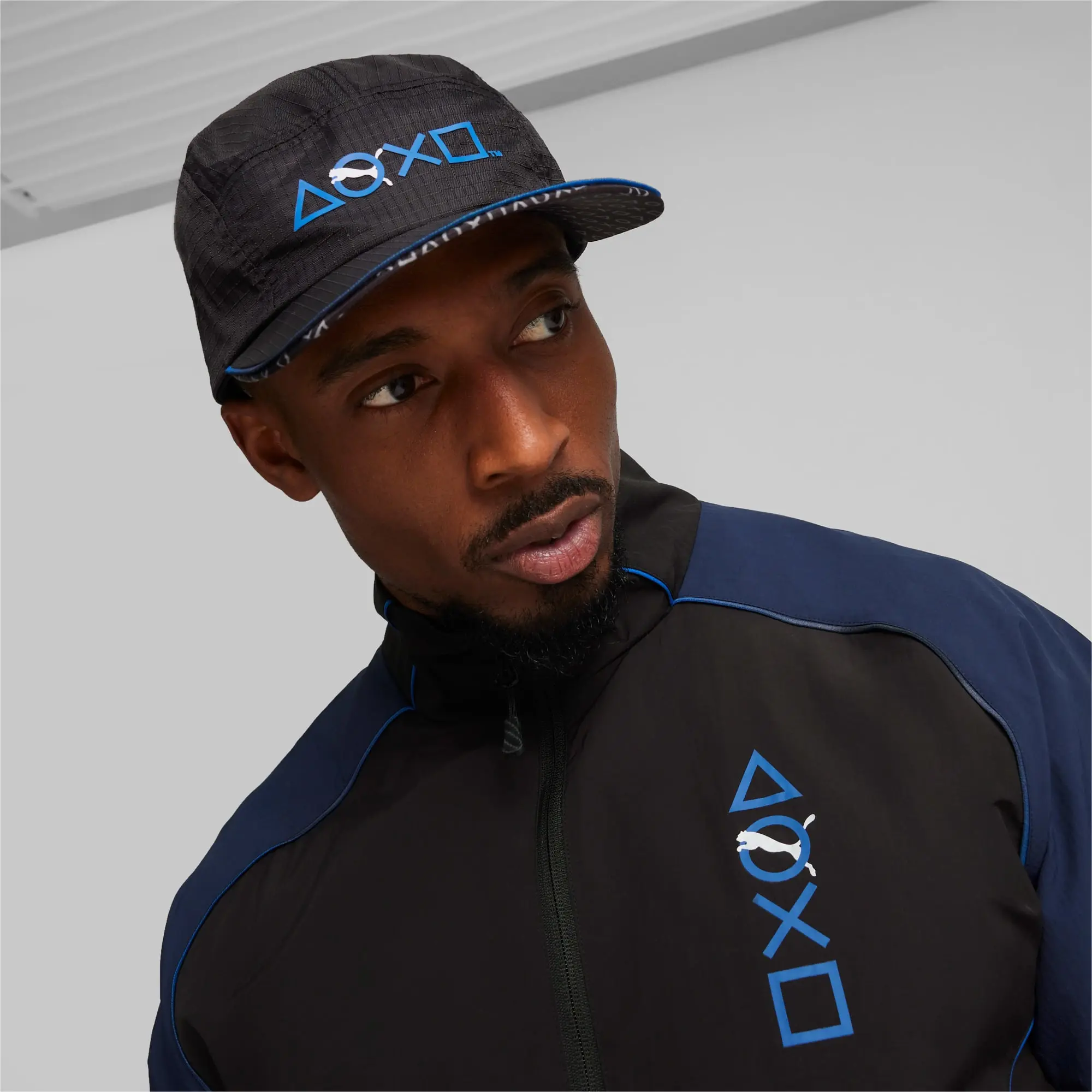 Puma Mens x PLAYSTATION Cap - Black - One Size