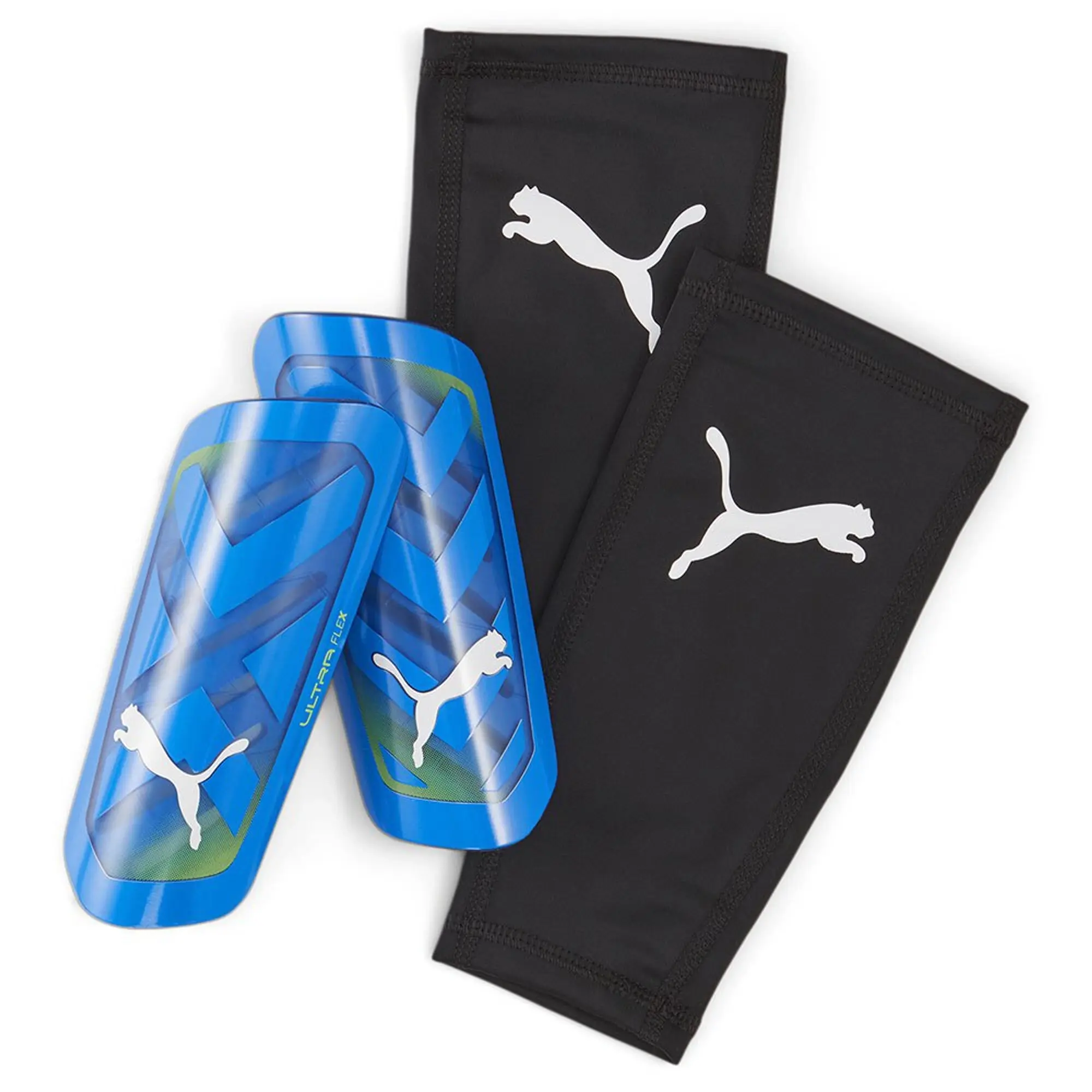 Puma Shin Pads Ultra Flex Sleeve Gear Up - ['Blue']