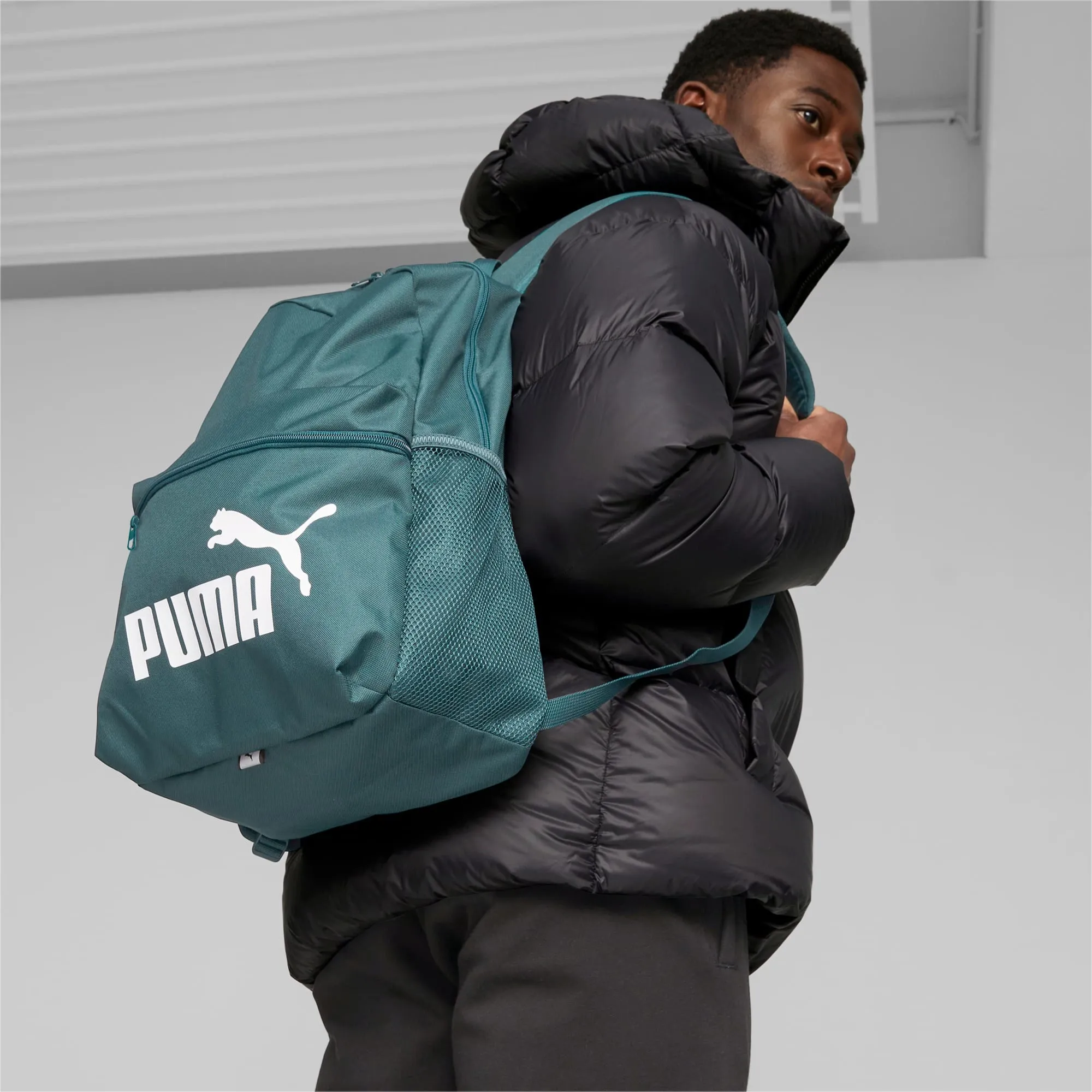 PUMA Phase Backpack, Malachite | 079943_09 | FOOTY.COM