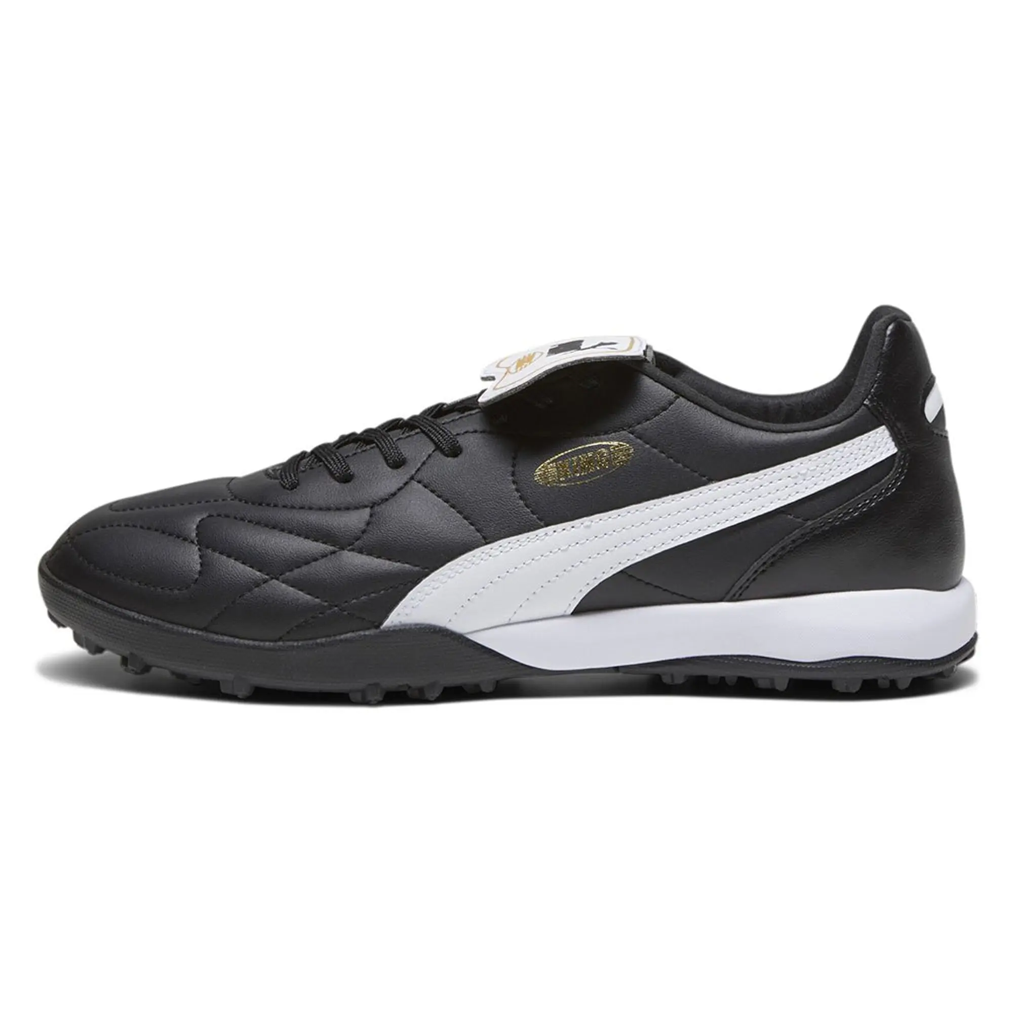 Puma King Top Tt - Black/White/Puma Gold - ['Black']