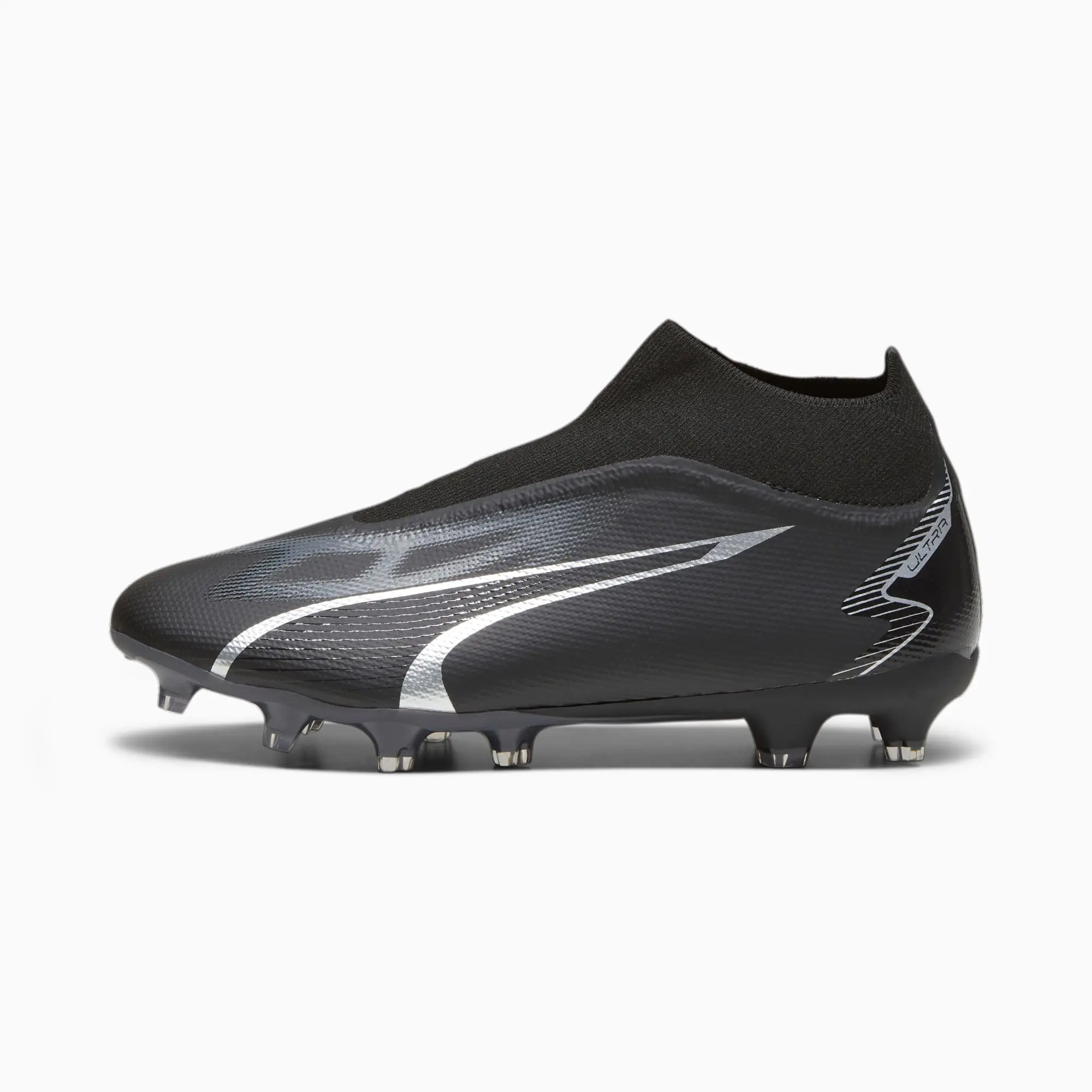 Puma Ultra Match Laceless Firm Ground Football Boots - Black