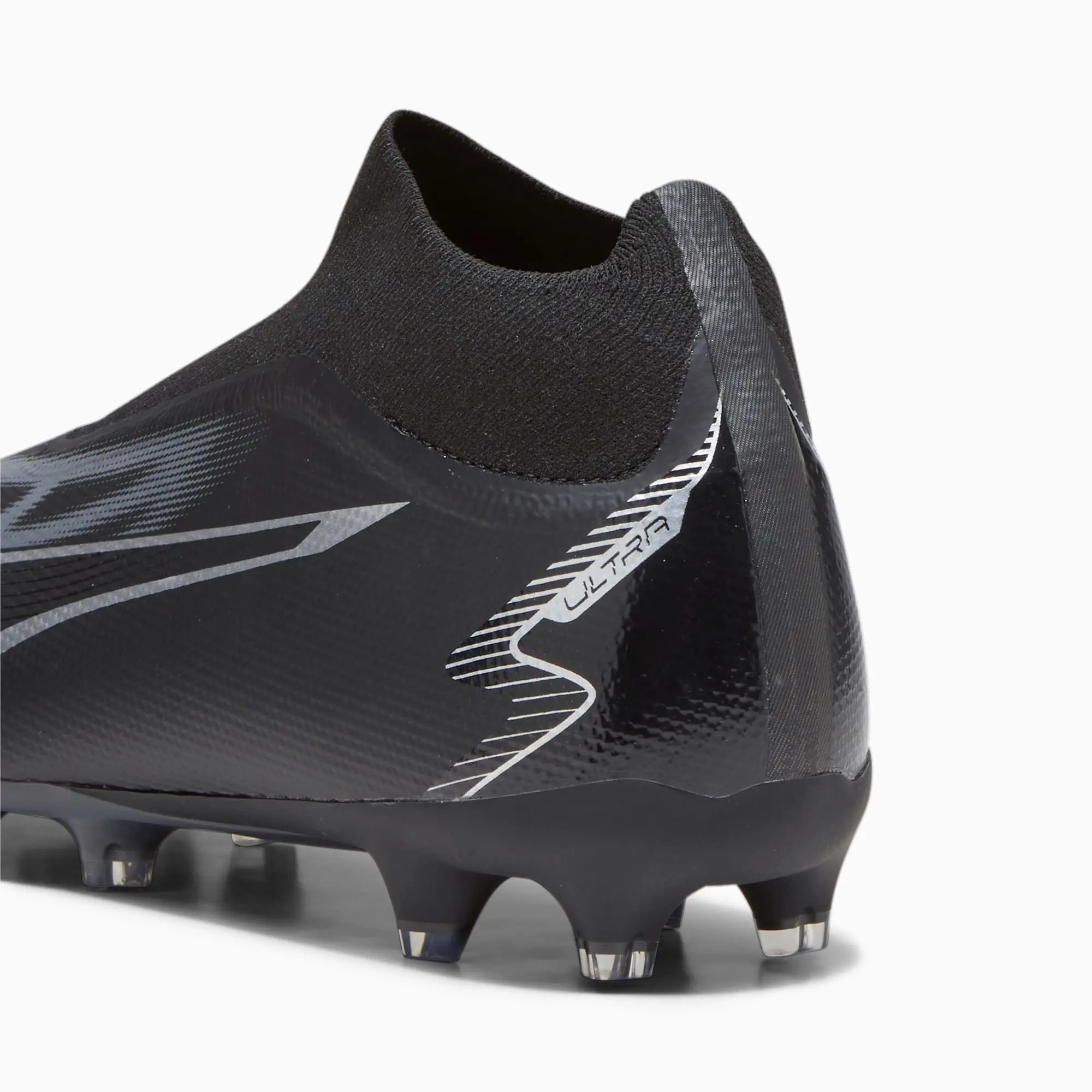 Puma Ultra Match Laceless Firm Ground Football Boots - Black