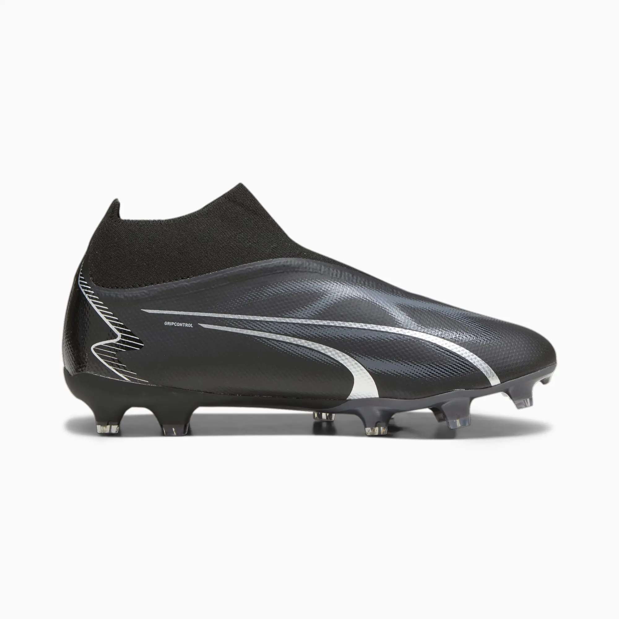 Puma Ultra Match Laceless Firm Ground Football Boots - Black
