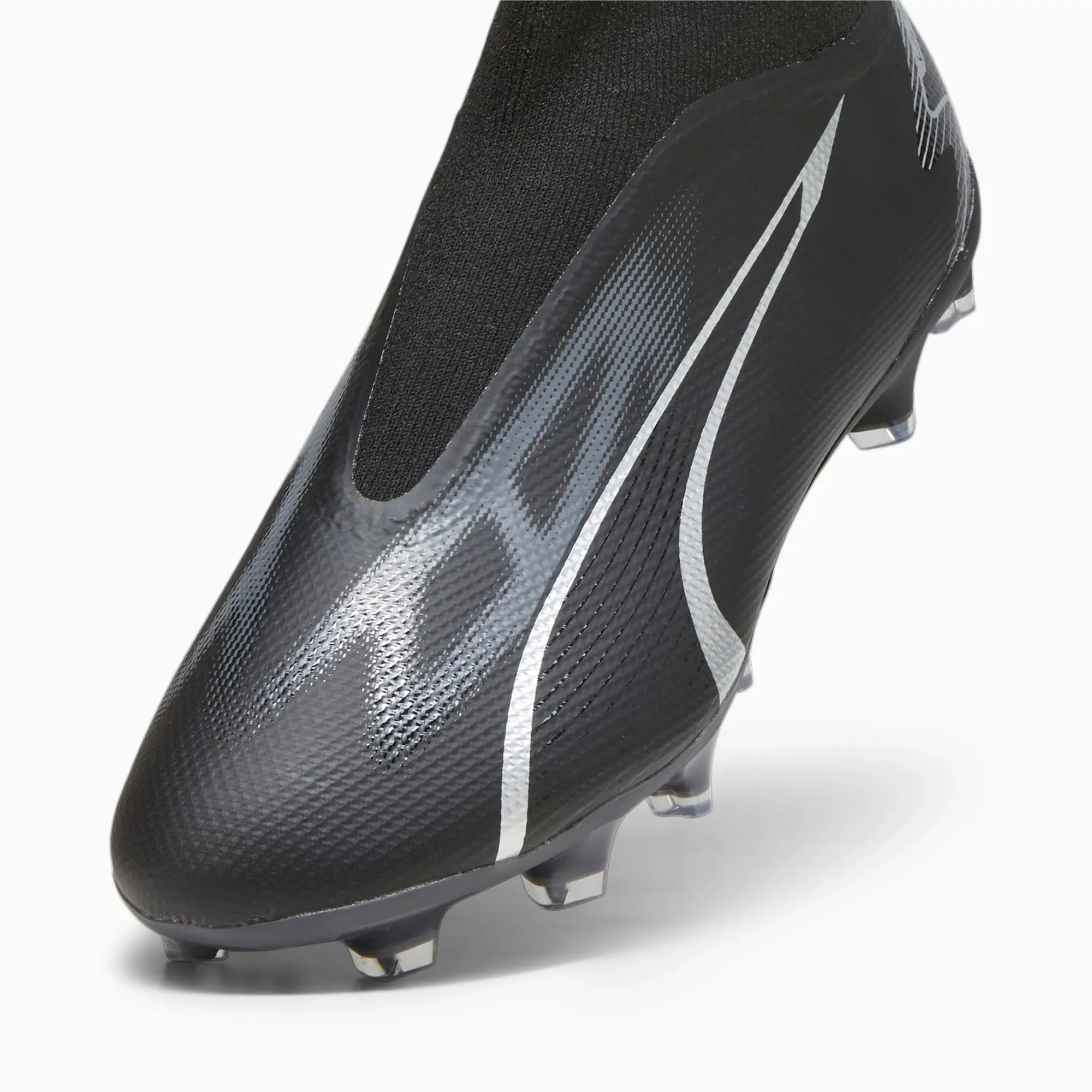 Puma Ultra Match Laceless Firm Ground Football Boots - Black