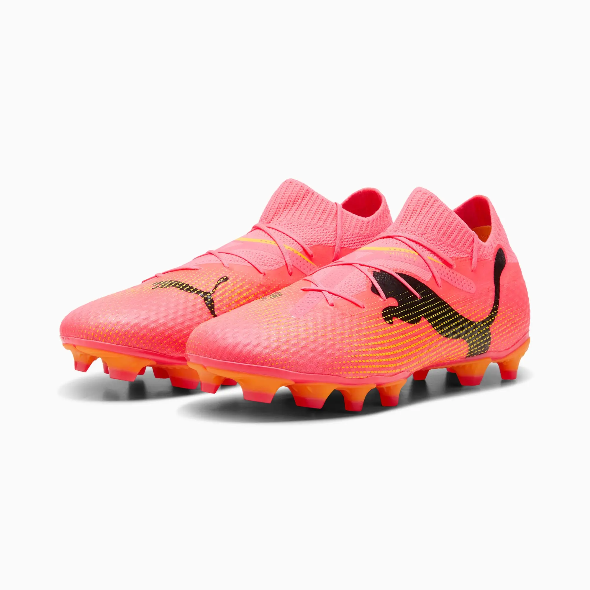 Puma Future 7 Pro Firm Ground Football Boots - Orange