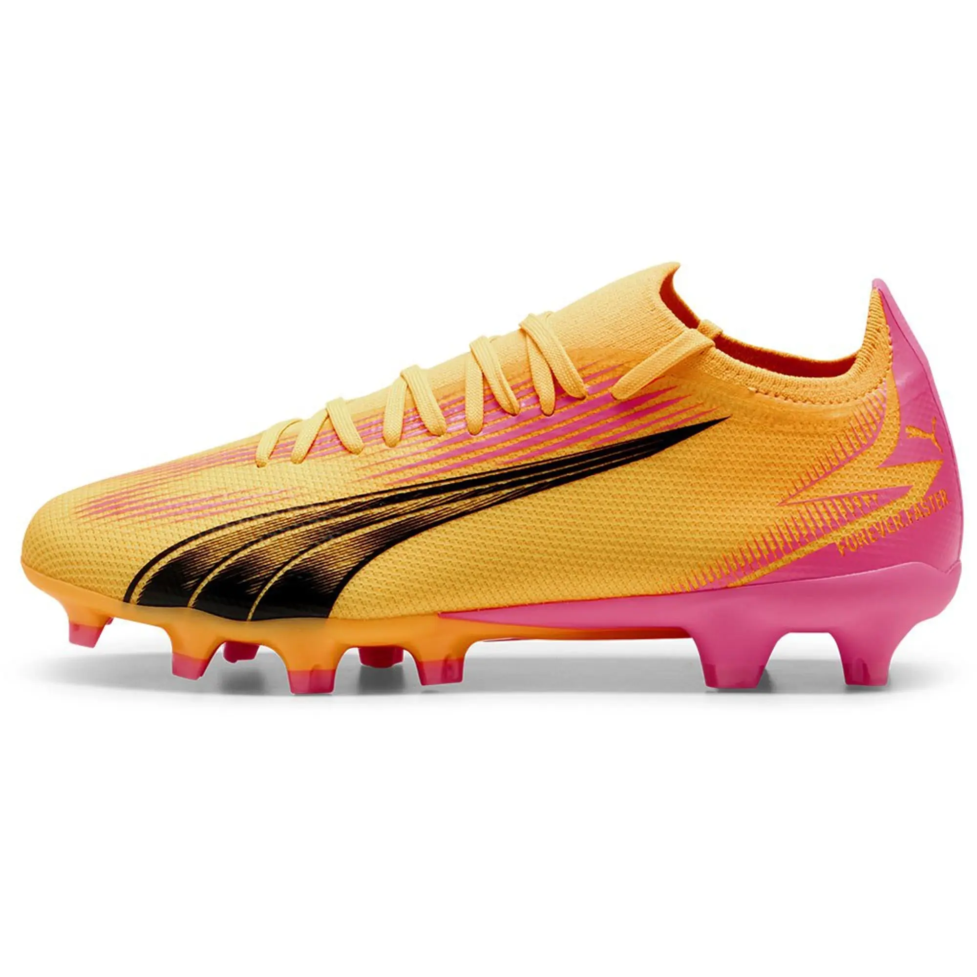 Puma Ultra Match Firm Ground Women's Football Boots - Yellow