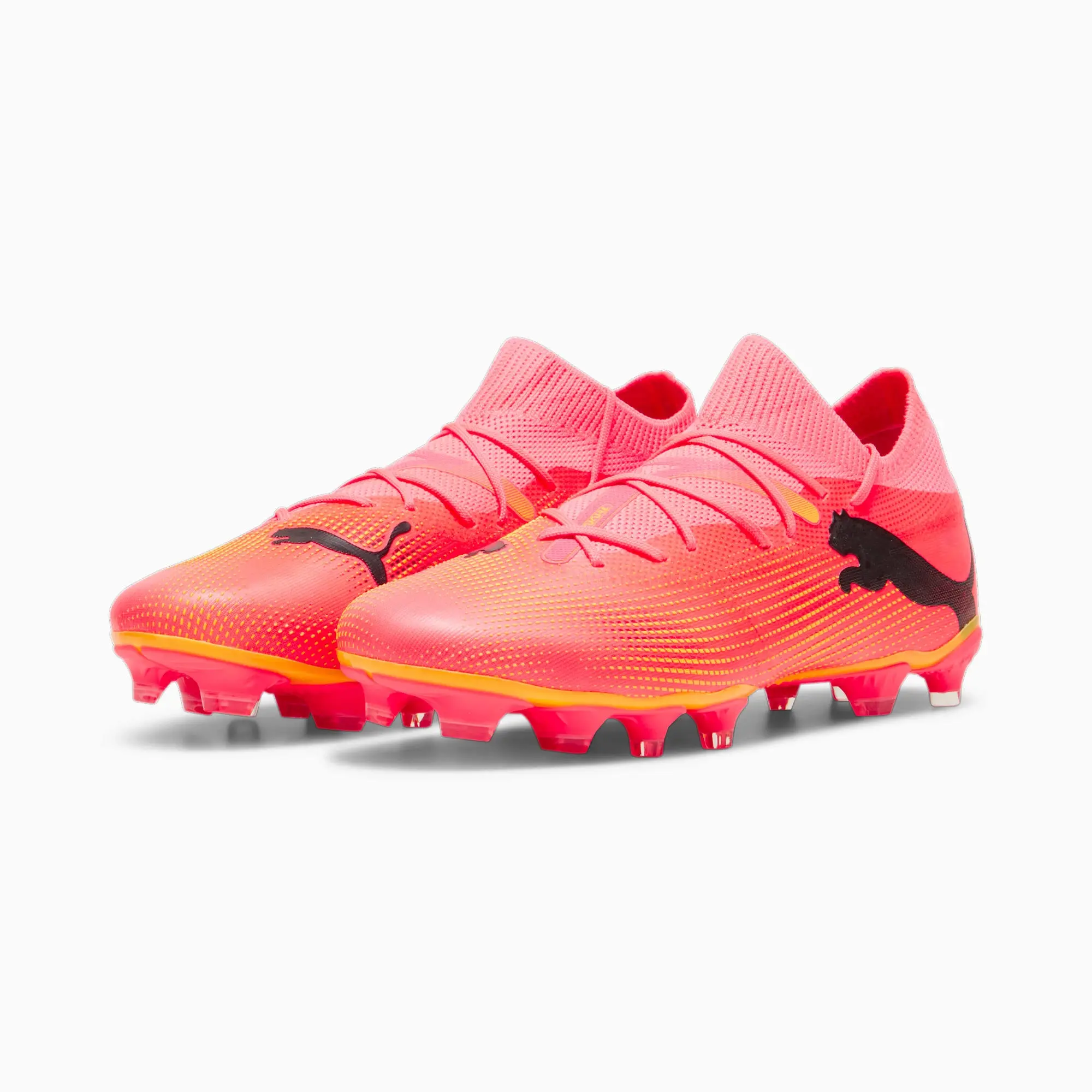 Puma Future 7 Match Rush Firm Ground Football Boots - Orange