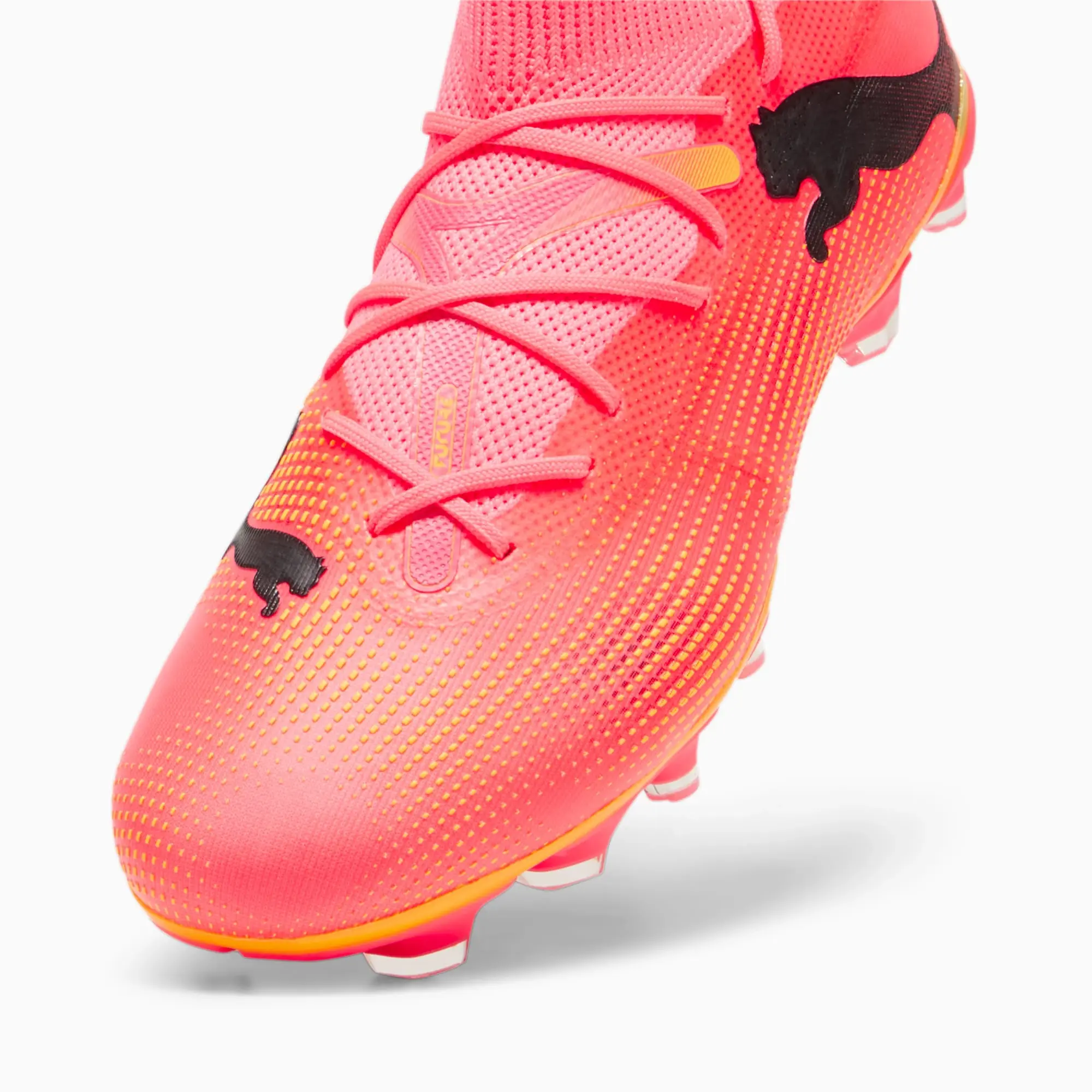 Puma Future 7 Match Rush Firm Ground Football Boots - Orange