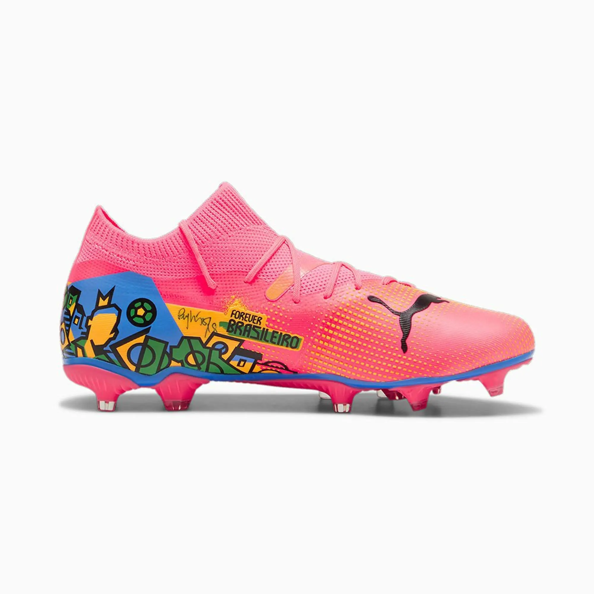 Puma Future 7 Match Njr Fg ag Football Boots Pink 107840 01 FOOTY.COM