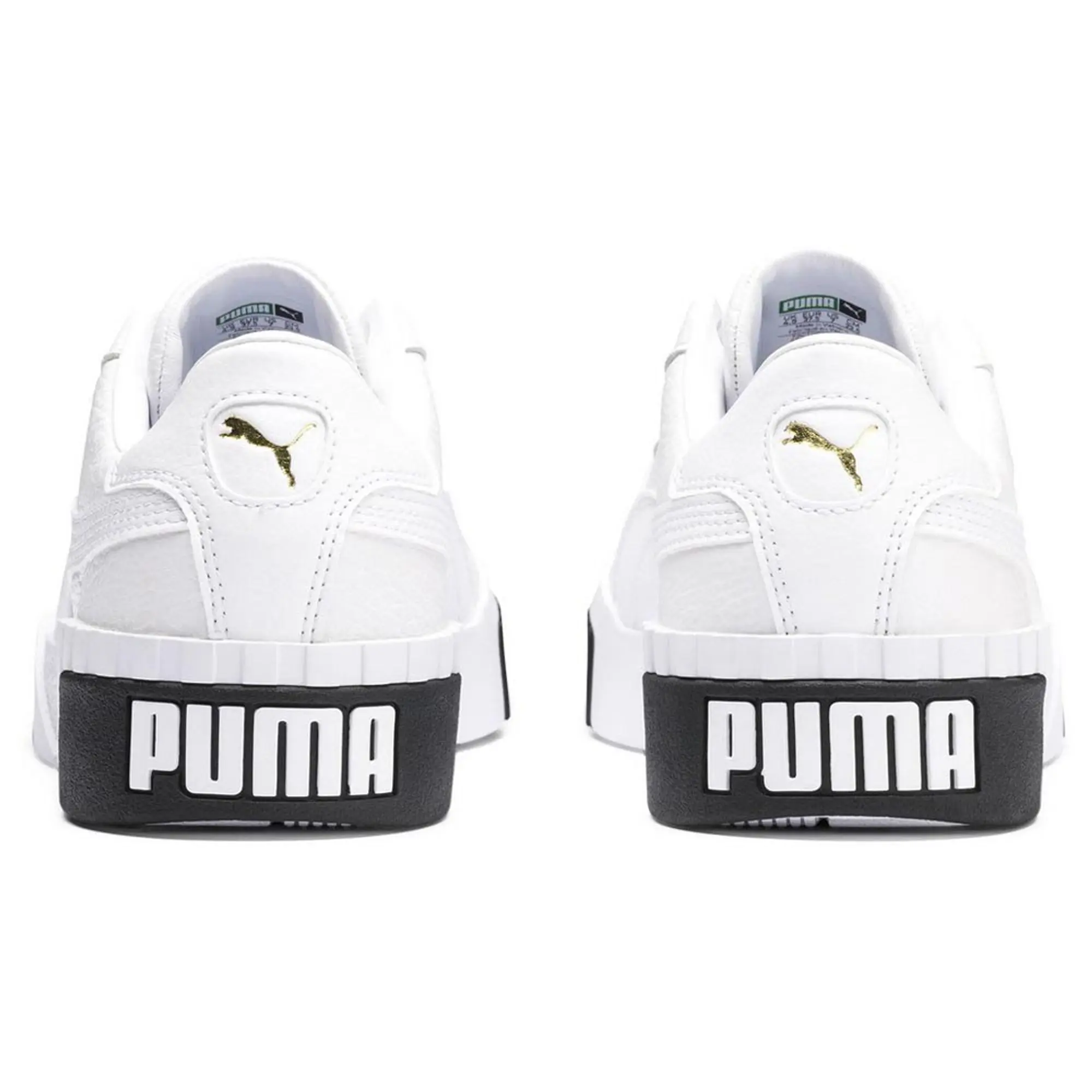 Puma Womens Cali Trainers - Black/White