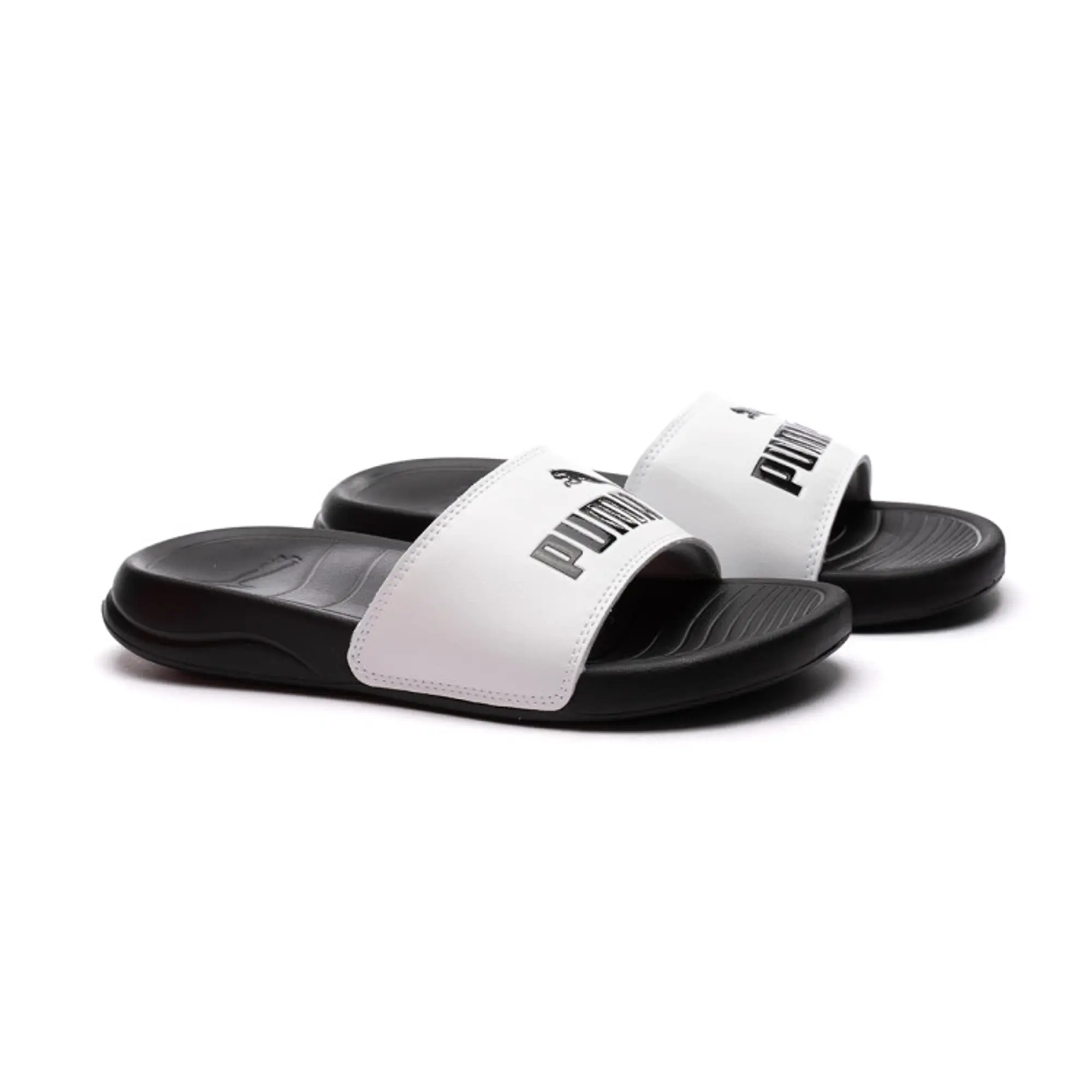Puma Childrens Unisex Popcat 20 Sandals - White