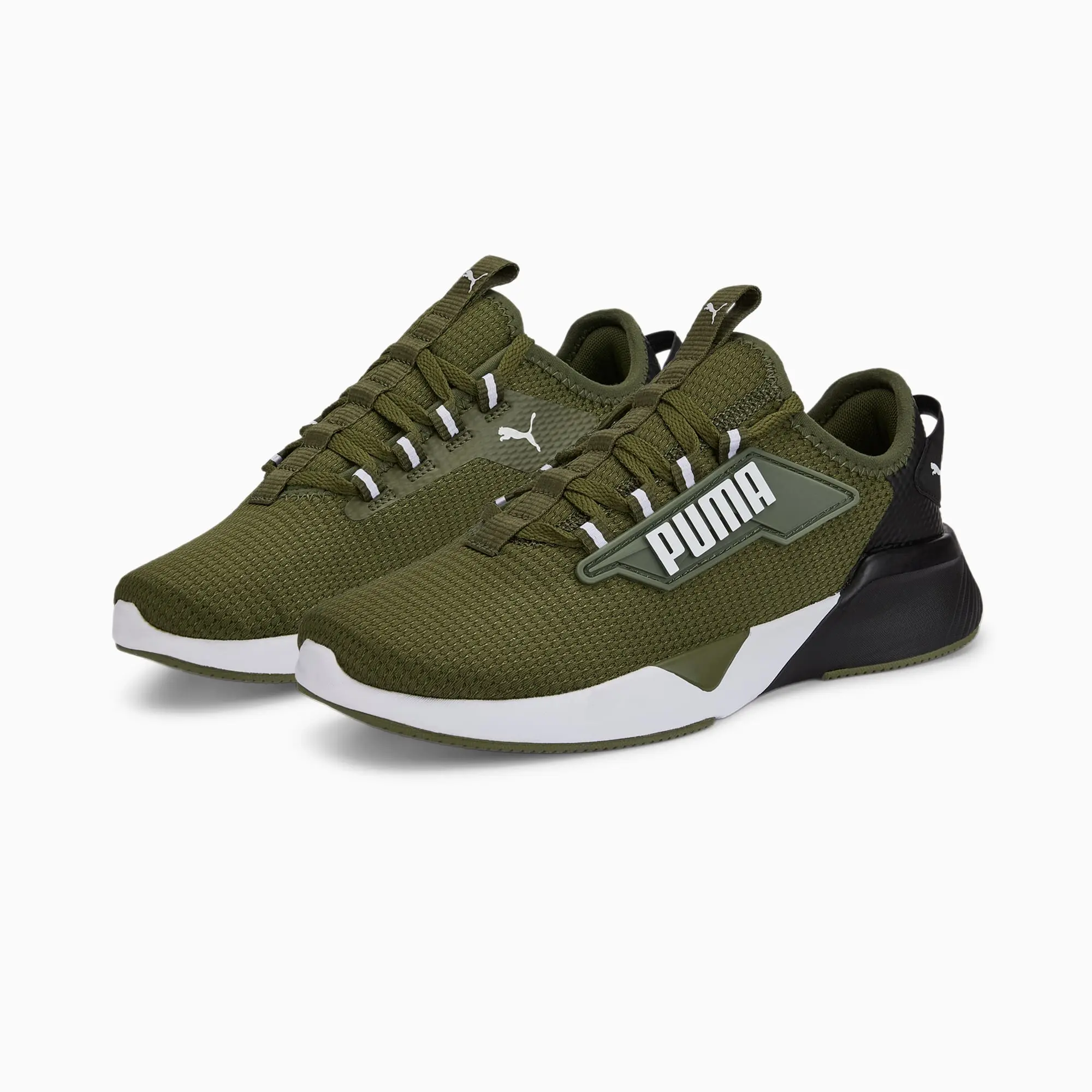 Puma Retaliate 2 Junior Boys Trainers - Green