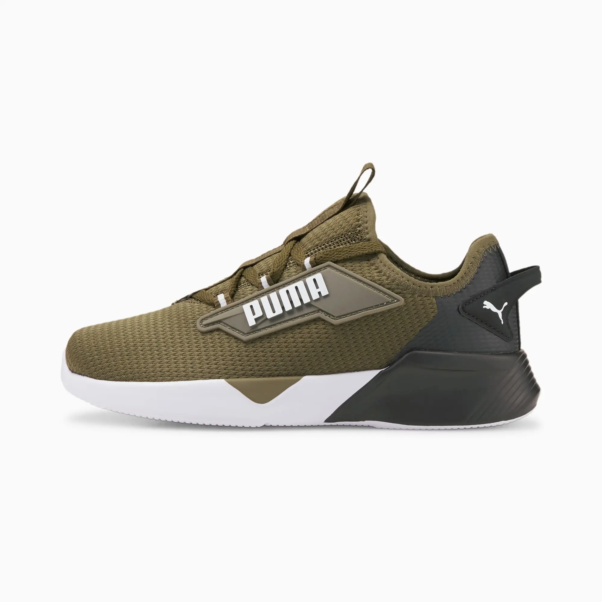 PUMA Retaliate 2 Sneakers Kids, Dark Green Moss/Black