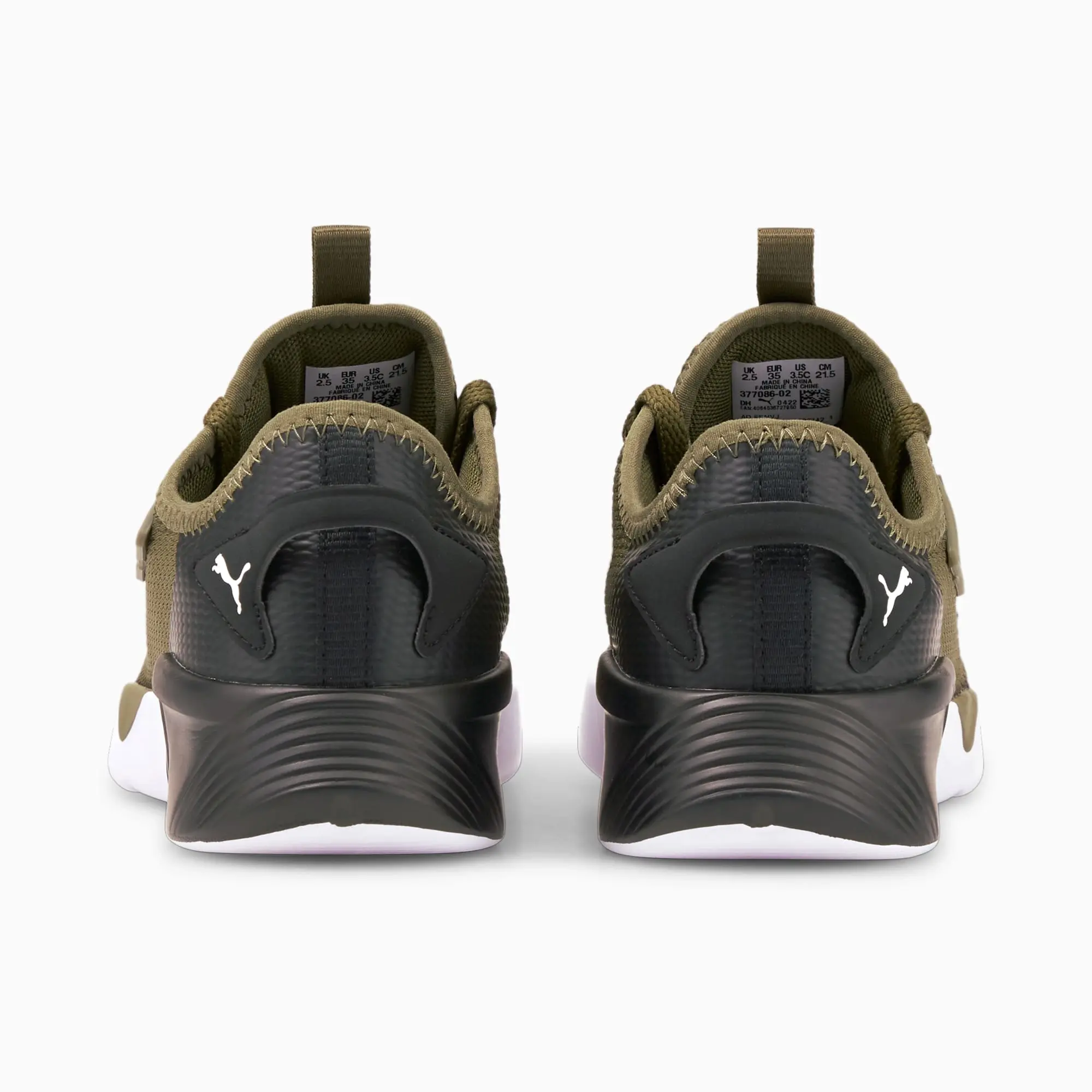 PUMA Retaliate 2 Sneakers Kids, Dark Green Moss/Black