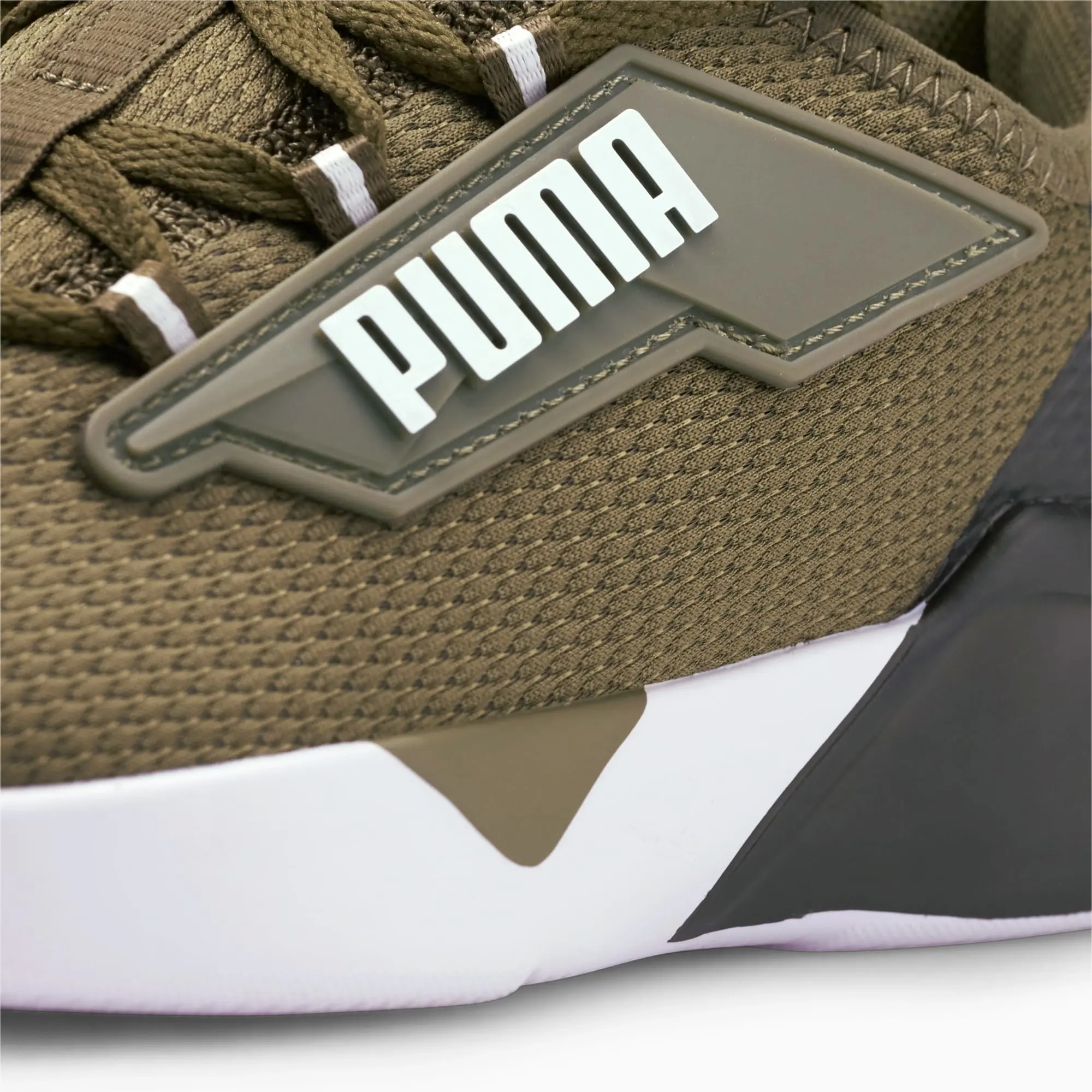 PUMA Retaliate 2 Sneakers Kids, Dark Green Moss/Black