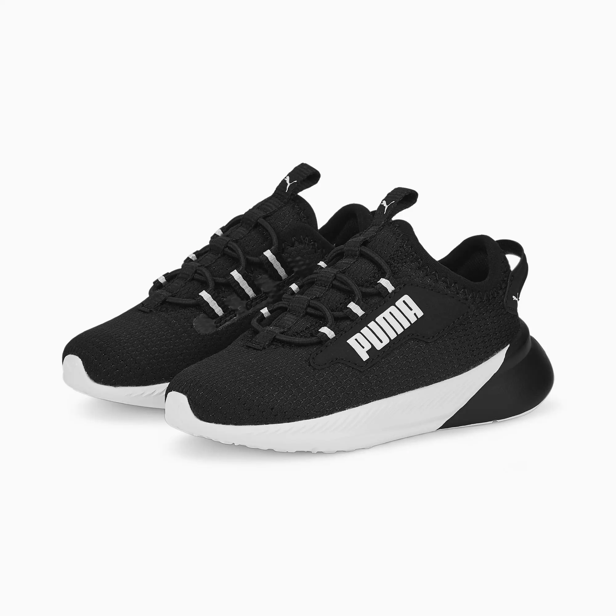 Puma Baby Unisex Retaliate 2 AC Sneakers Babies - Black Textile