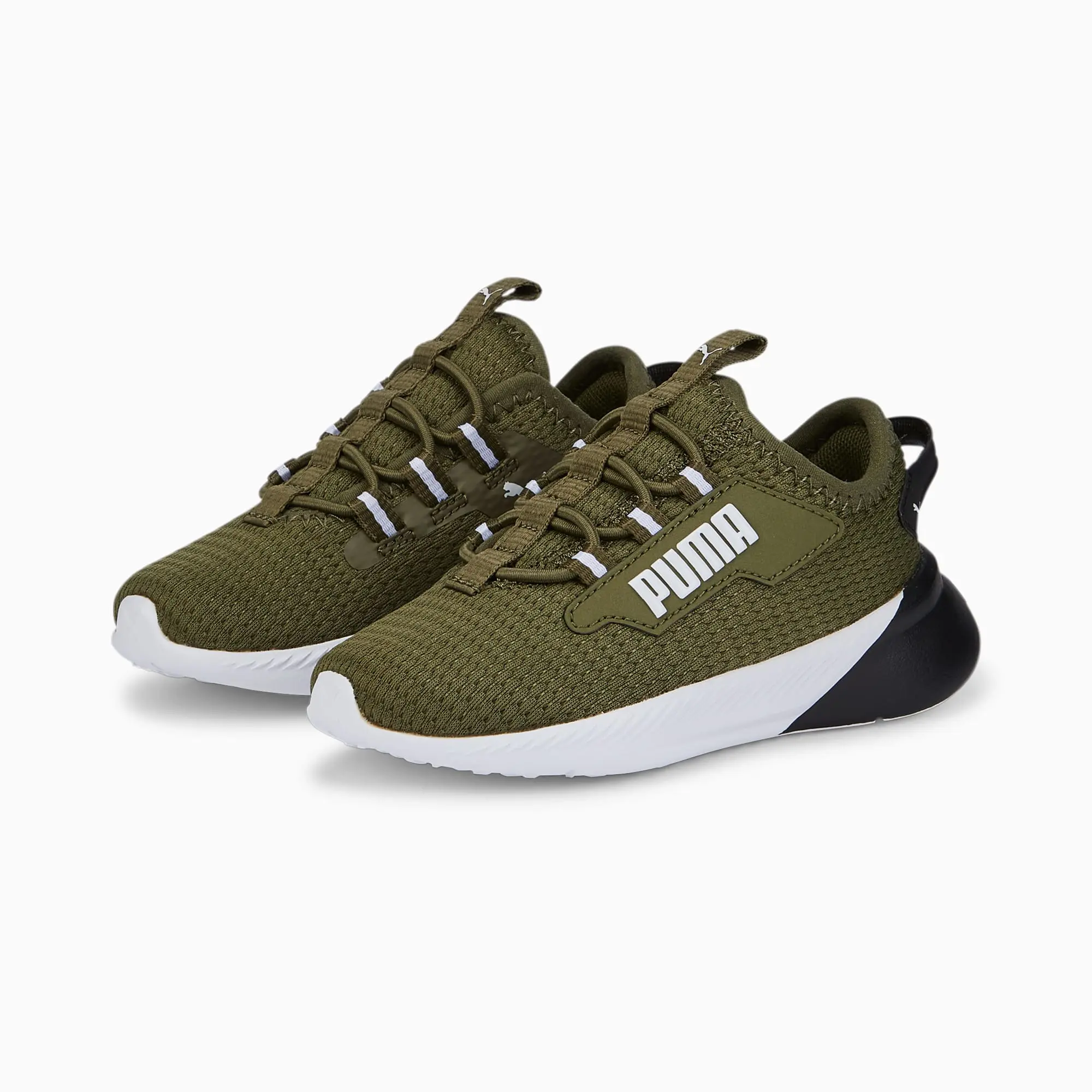 PUMA Retaliate 2 AC Sneakers Babies, Dark Green Moss/Black