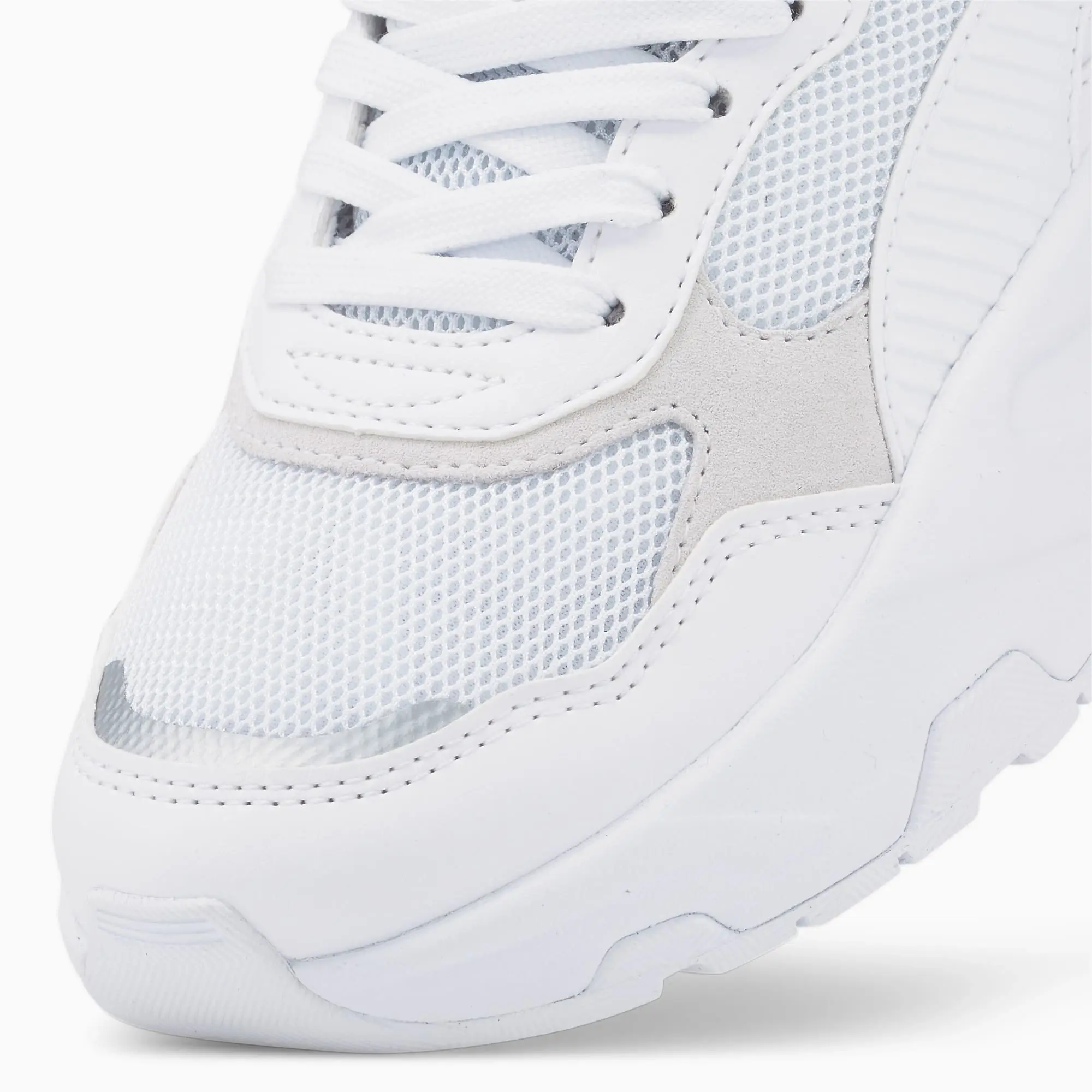 Puma Childrens Unisex Trinity Shoes Trainers - White