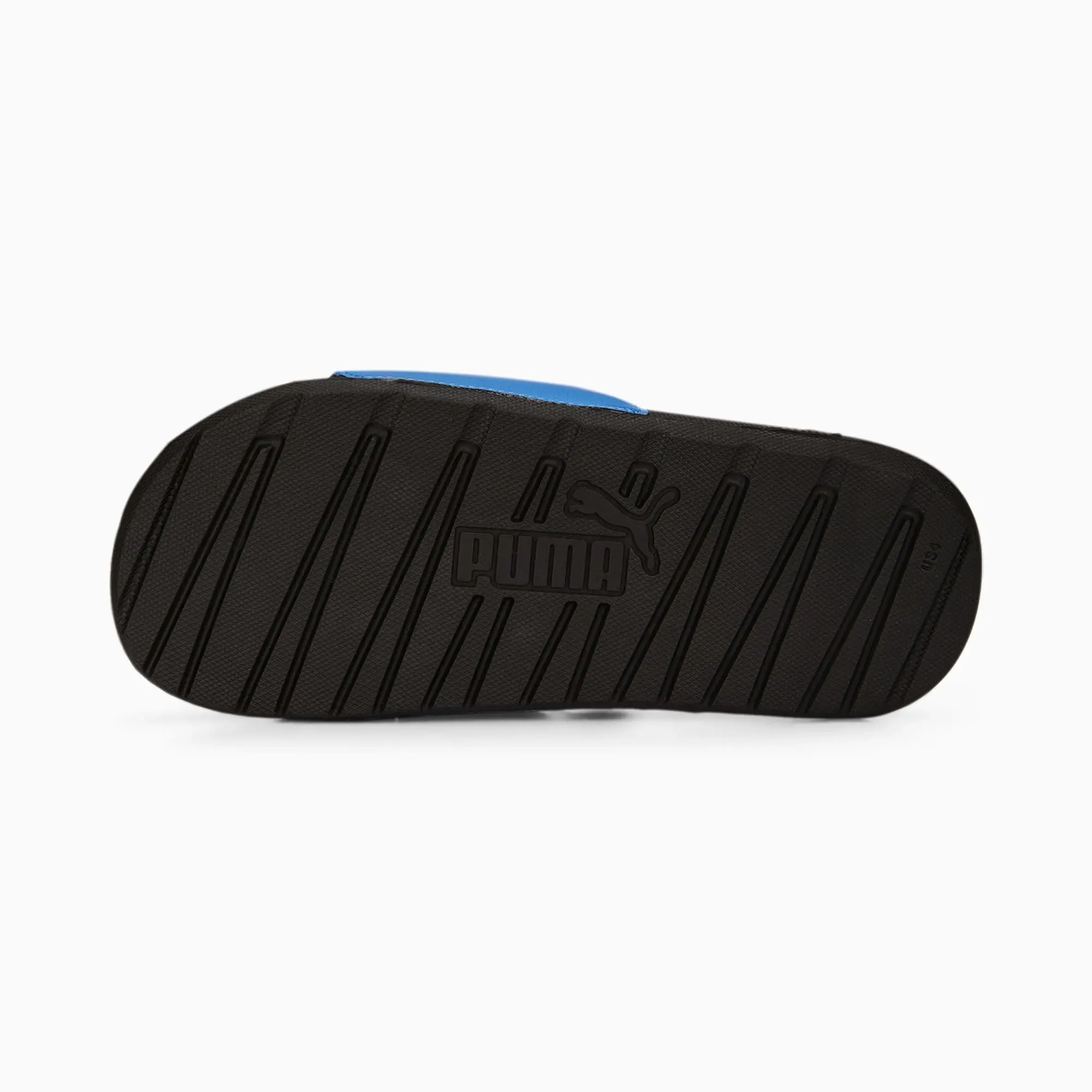 Puma Childrens Unisex Youth Cool Cat 2.0 Slides - Blue