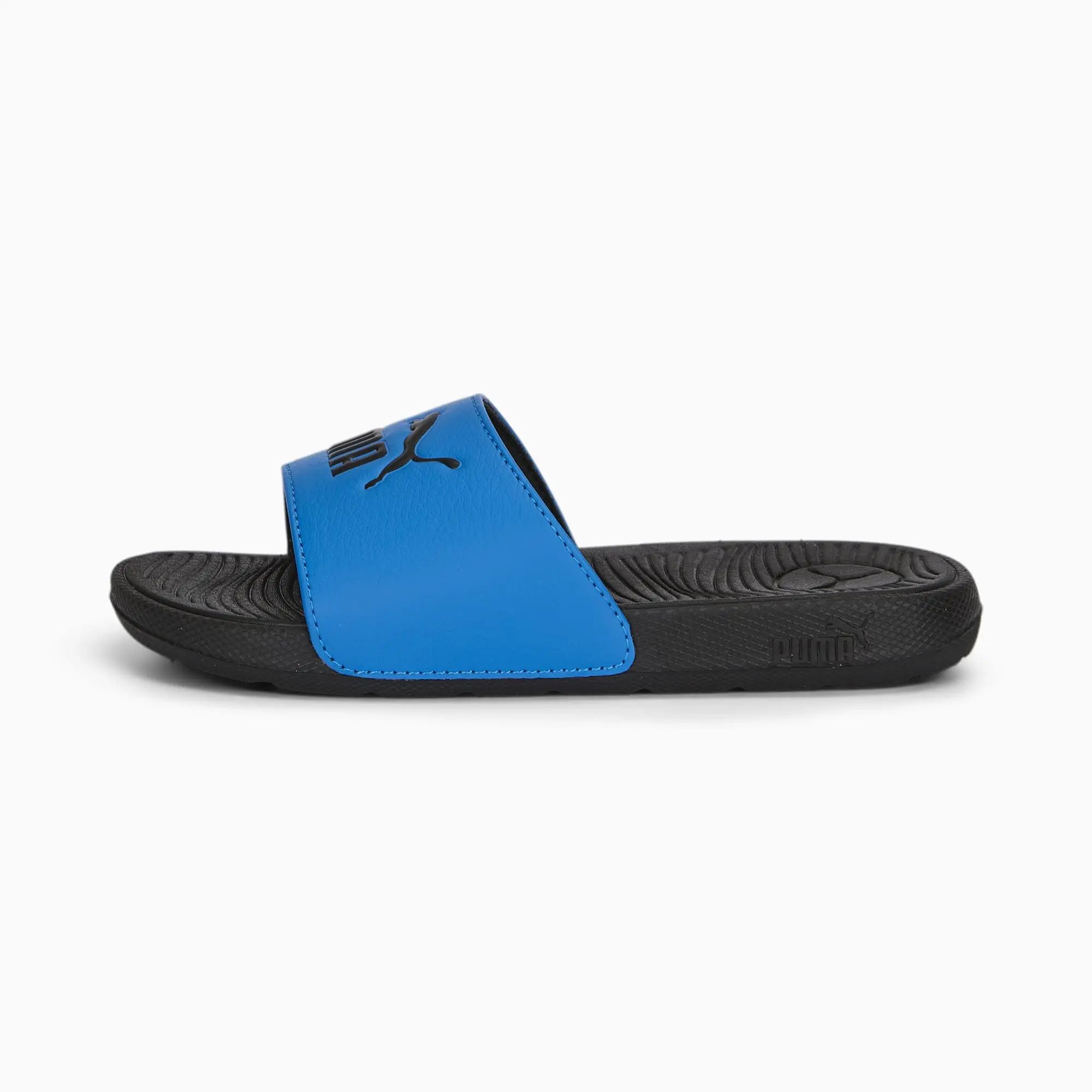 Puma Childrens Unisex Kids Cool Cat 2.0 Slides - Blue