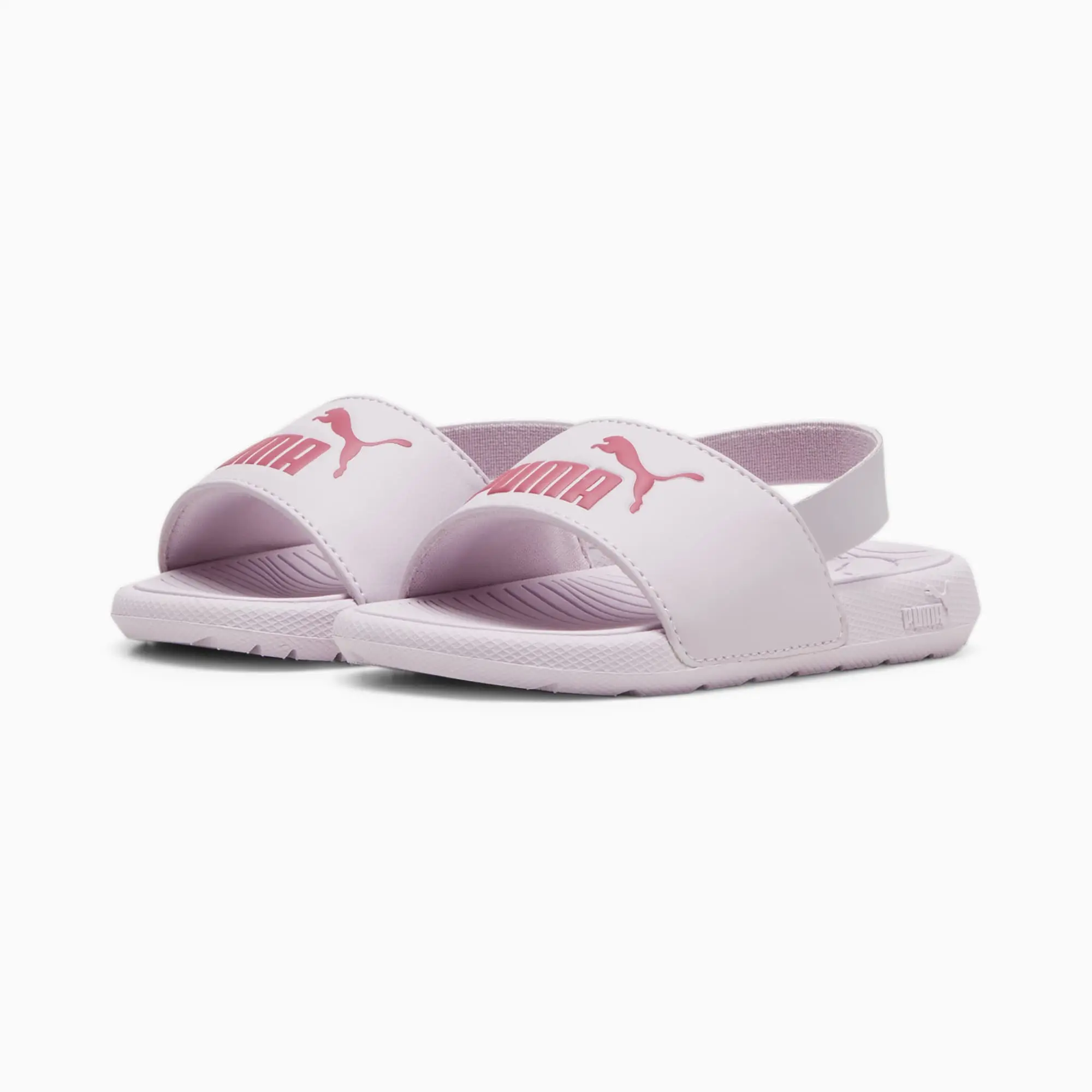 Puma Baby Unisex Cool Cat 2.0 Backstrap Sandals - Purple
