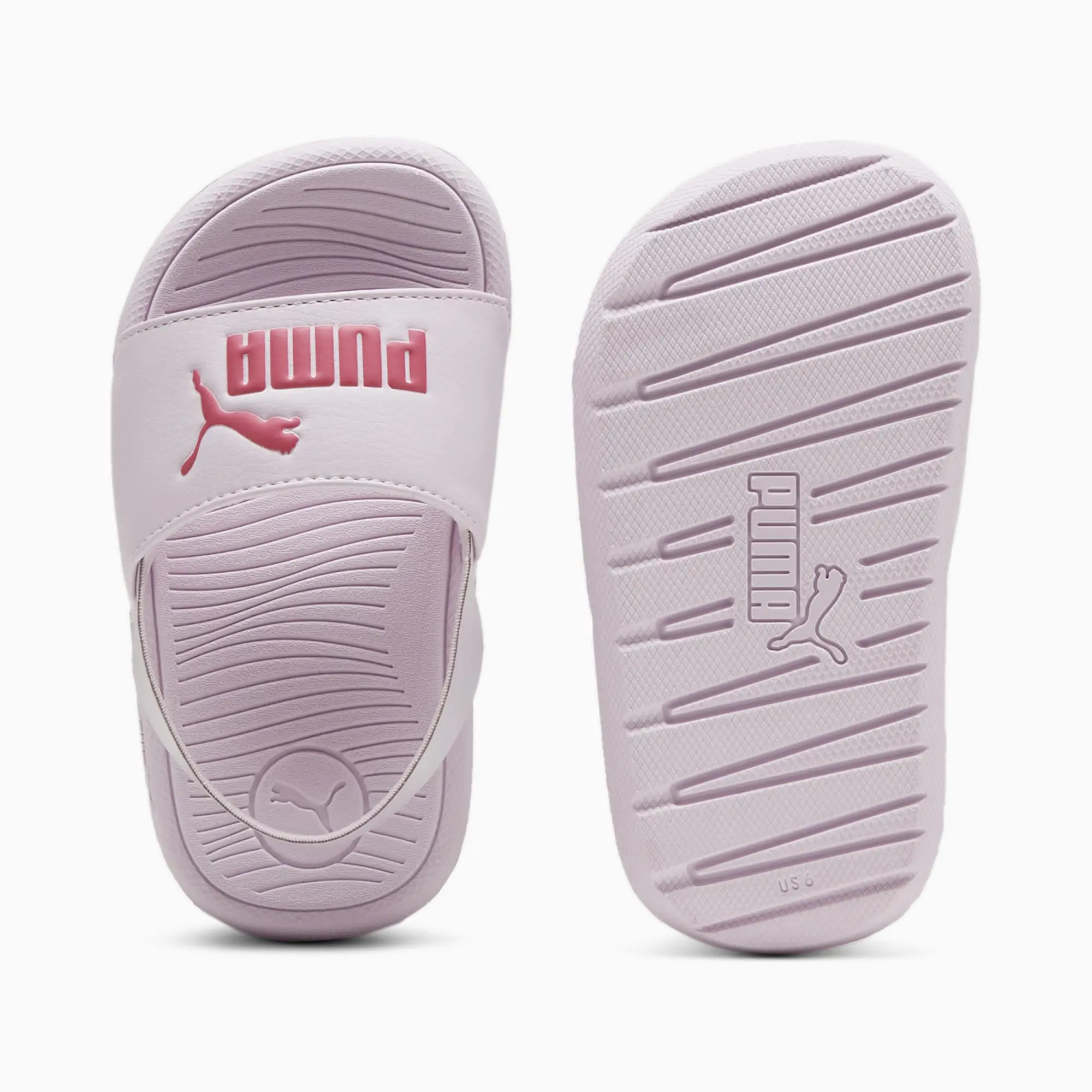 Puma Baby Unisex Cool Cat 2.0 Backstrap Sandals - Purple