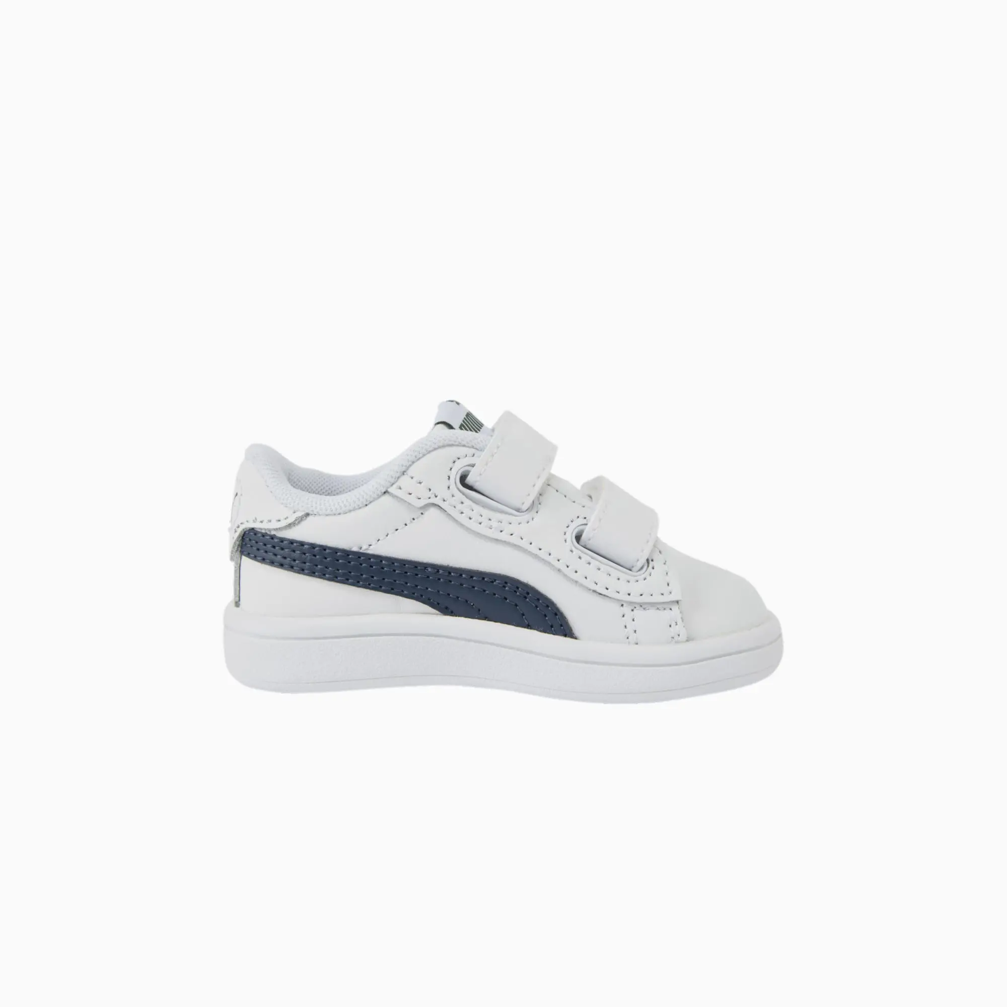 Puma Baby Unisex Smash 3.0 Leather V Sneakers - White