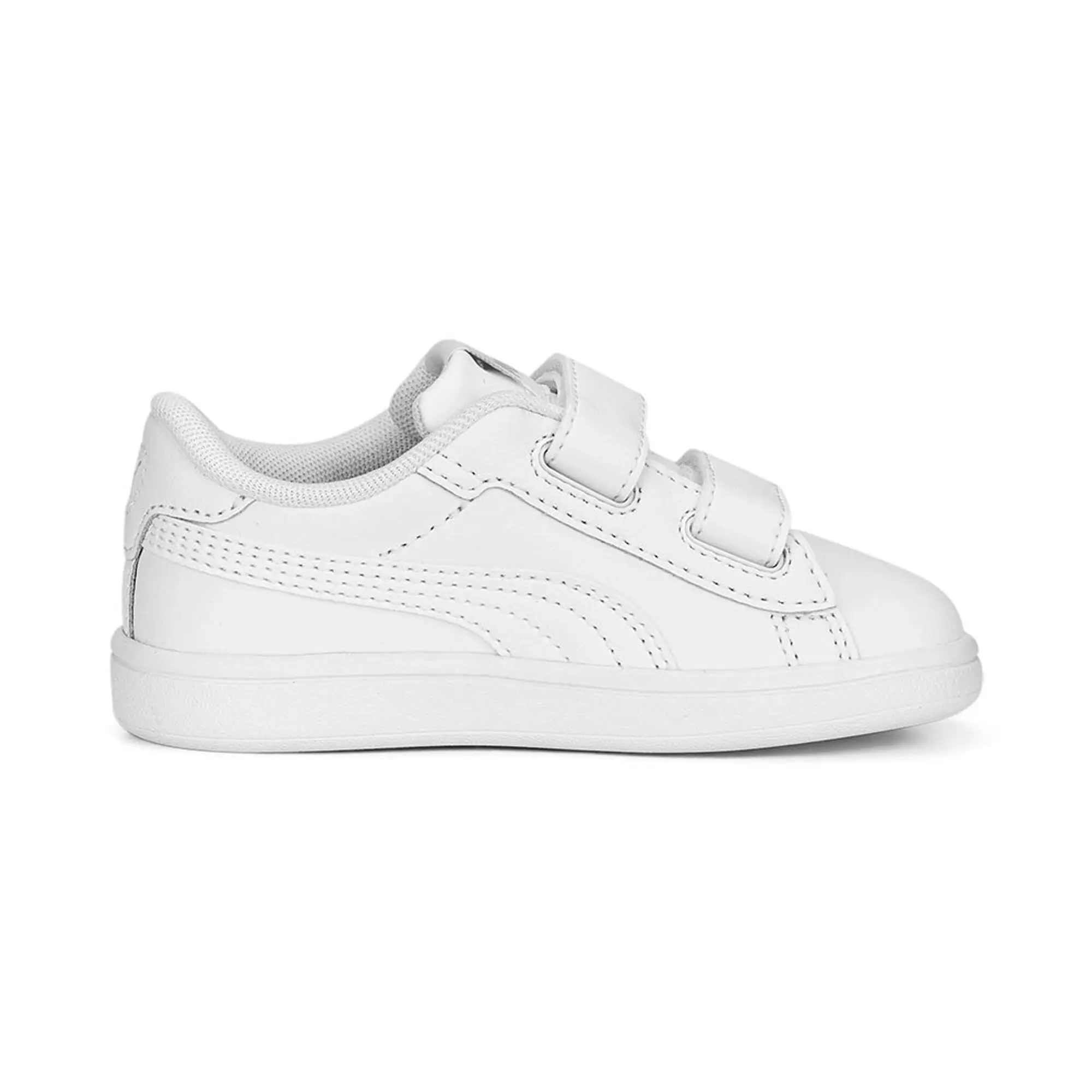 Puma  SMASH 3.0 L INF  girls's Children's Shoes (Trainers) in White