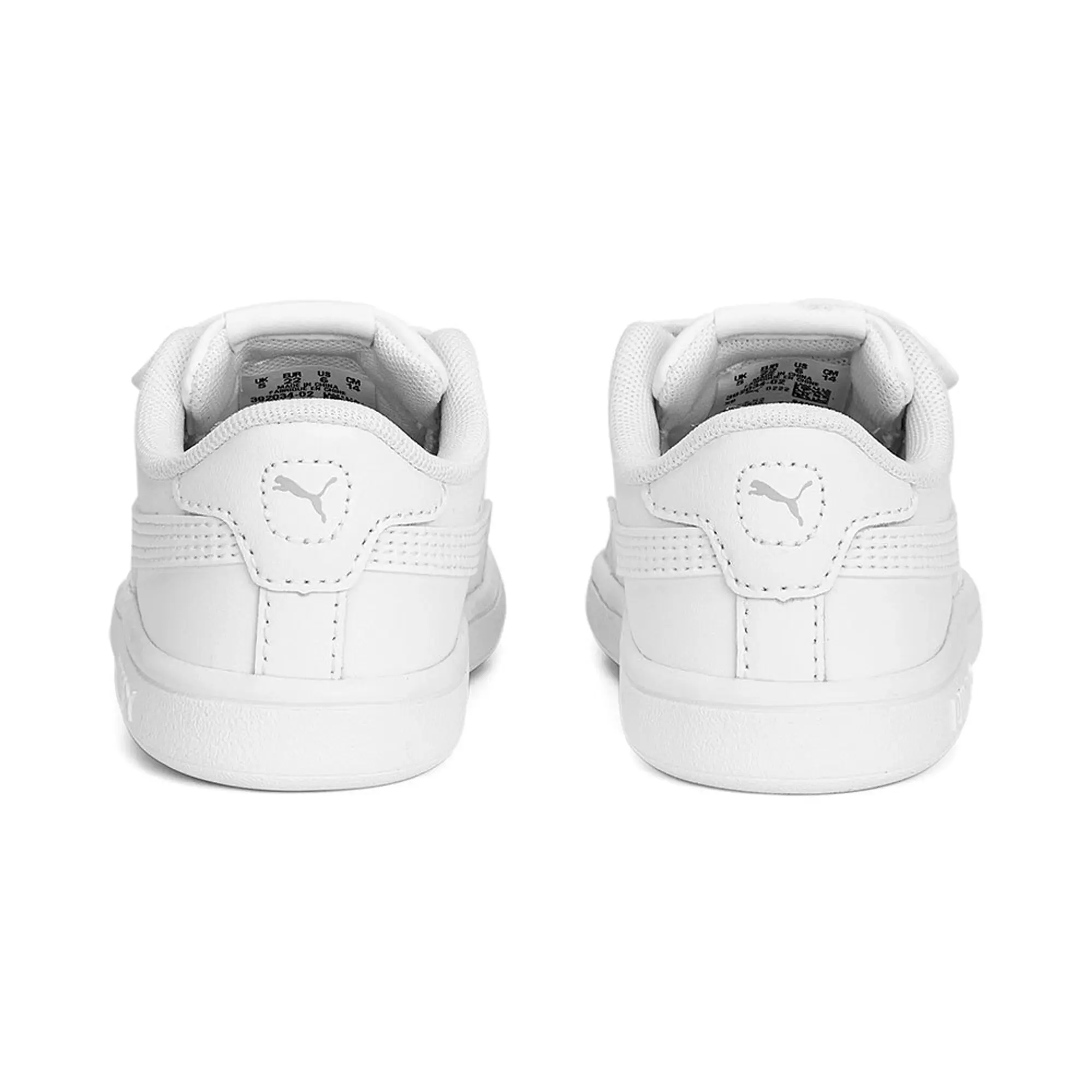 Puma  SMASH 3.0 L INF  girls's Children's Shoes (Trainers) in White