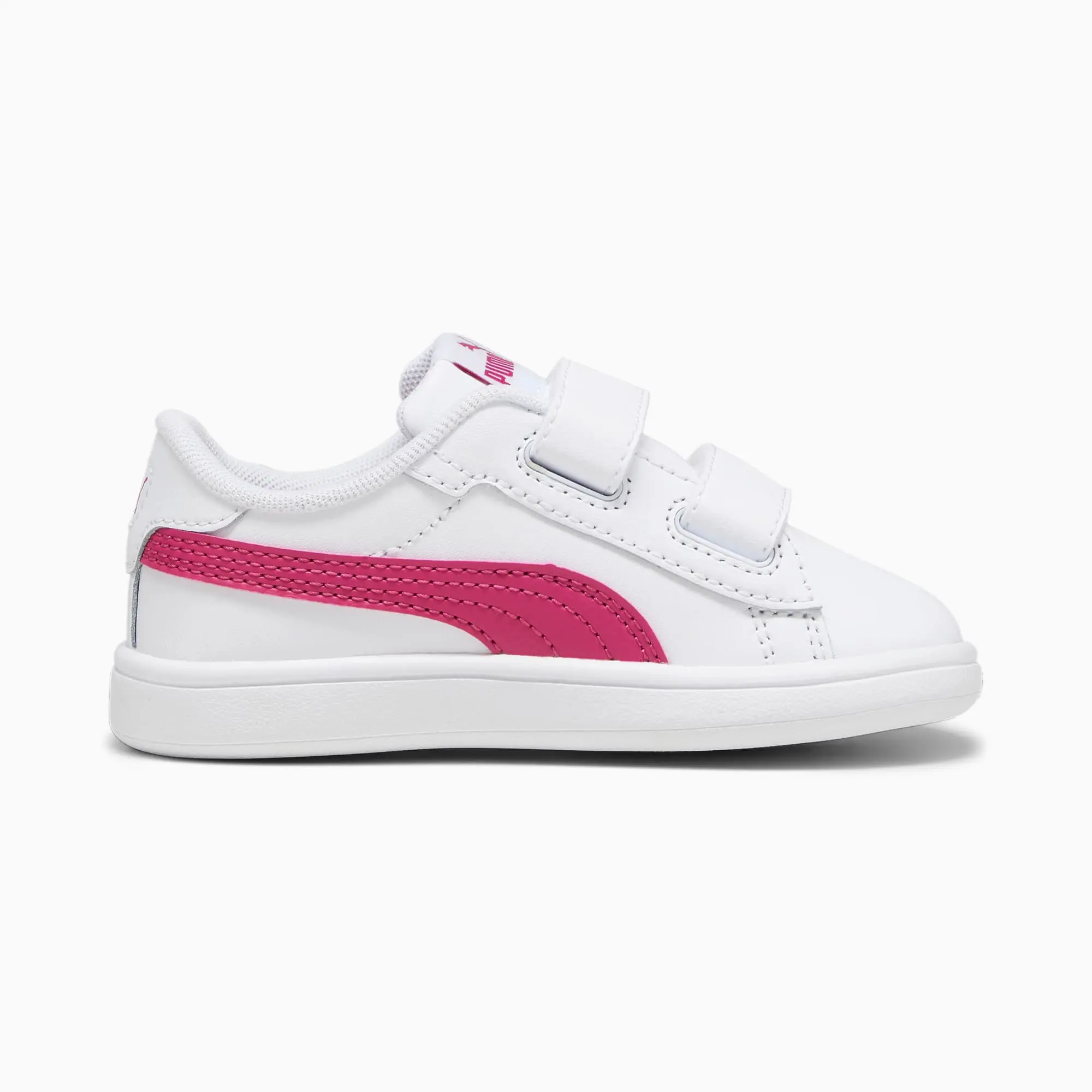 Puma Baby Unisex Smash 3.0 Leather V Sneakers - White